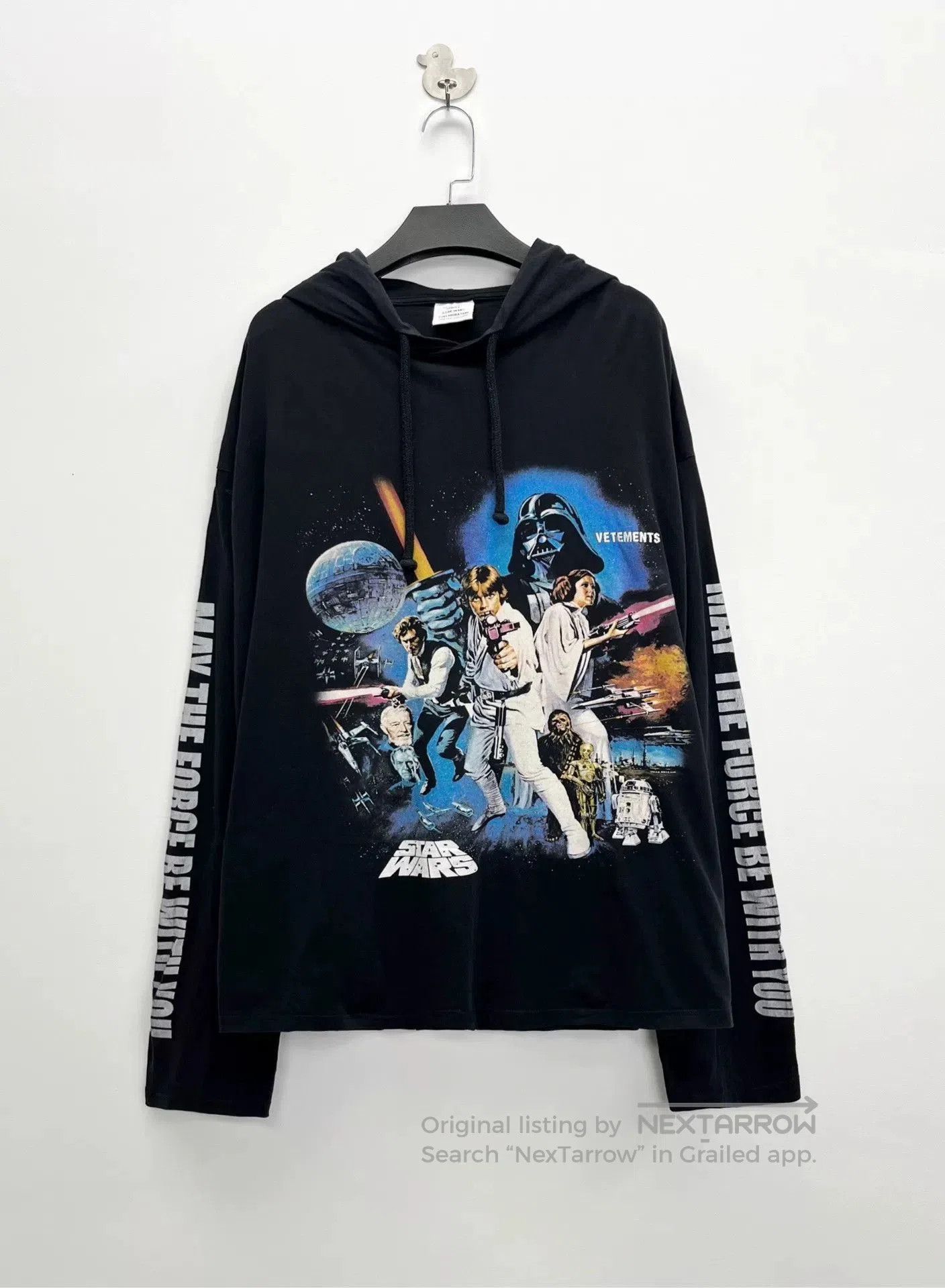 Vetements Vetements Star Wars Graphic Hoodie Sweatshirt. | Grailed