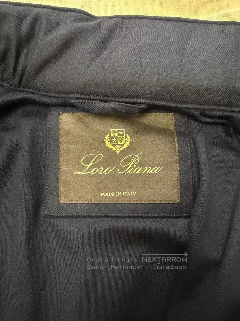Loro Piana Loro Piana Men's Traveler Jacket, Navy Blue, 100% Wool Lin Size US L / EU 52-54 / 3 - 4 Thumbnail
