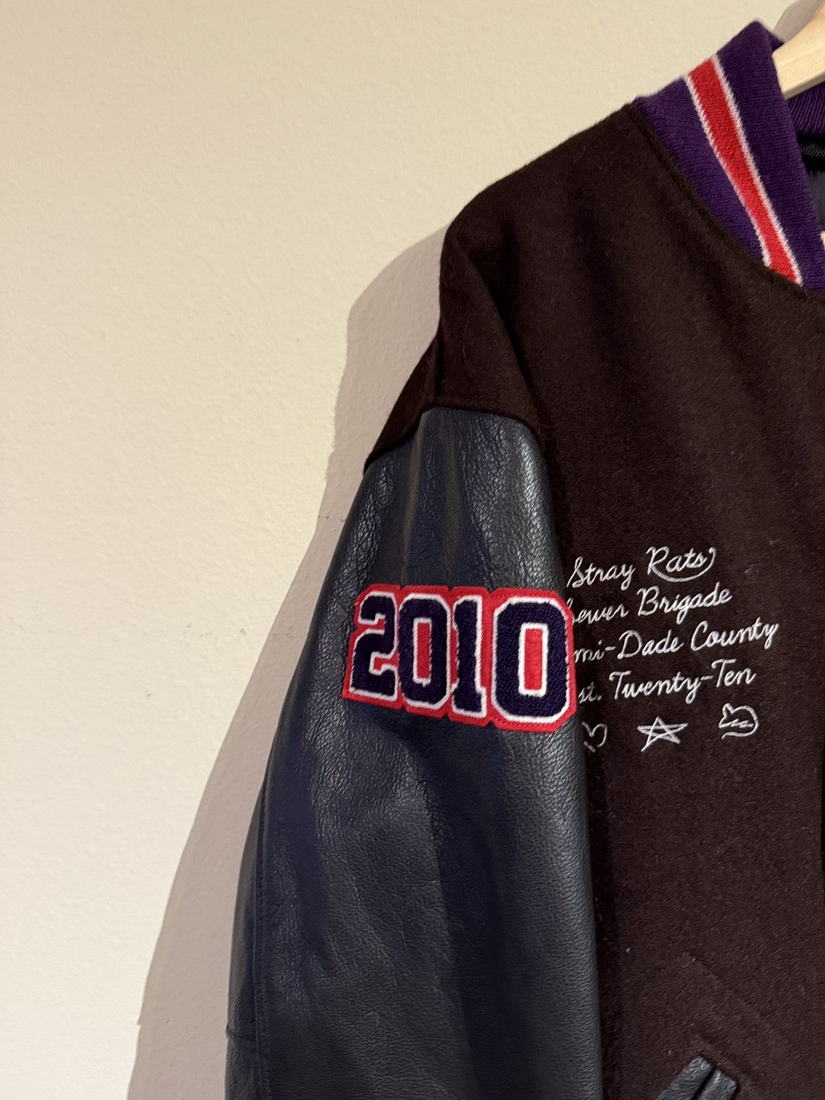 Stray Rats Stray Rats 10 year anniversary varsity jacket Size US XL / EU 56 / 4 - 5 Thumbnail
