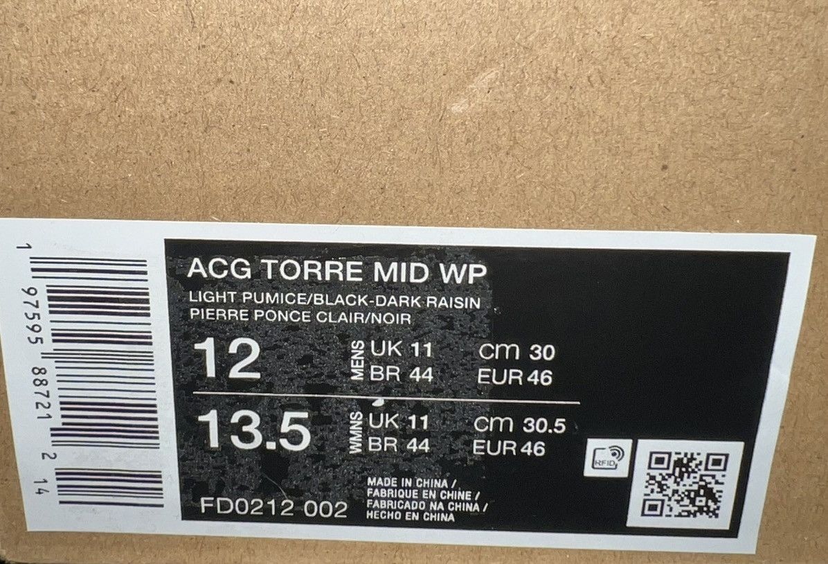 Nike ACG Nike ACG Torre Mid WP Size US 12 / EU 45 - 3 Thumbnail