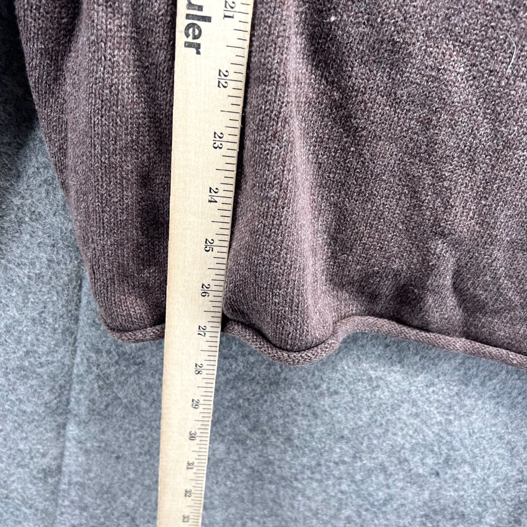 Eddie Bauer VINTAGE Eddie Bauer Sweater Women XL Brown Round Neck Pullover Knitted All Seasons Size XL / US 12-14 / IT 48-50 - 7 Thumbnail