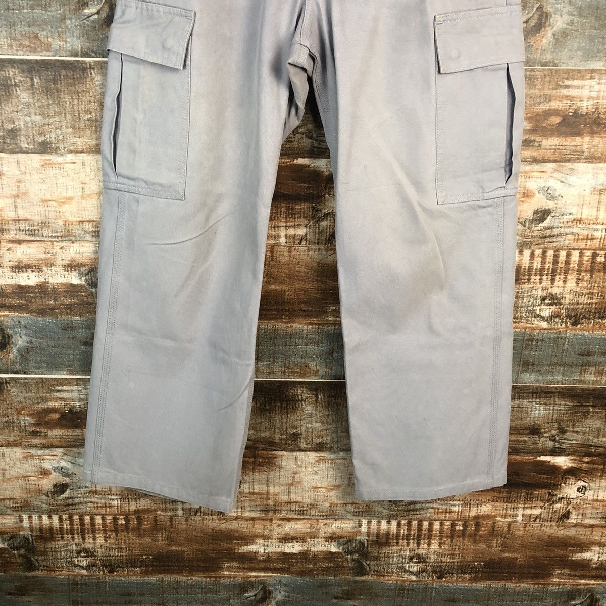 Carhartt DL Carhatt Grey Cargo Multipocket Pants #C109 Size US 32 / EU 48 - 7 Thumbnail