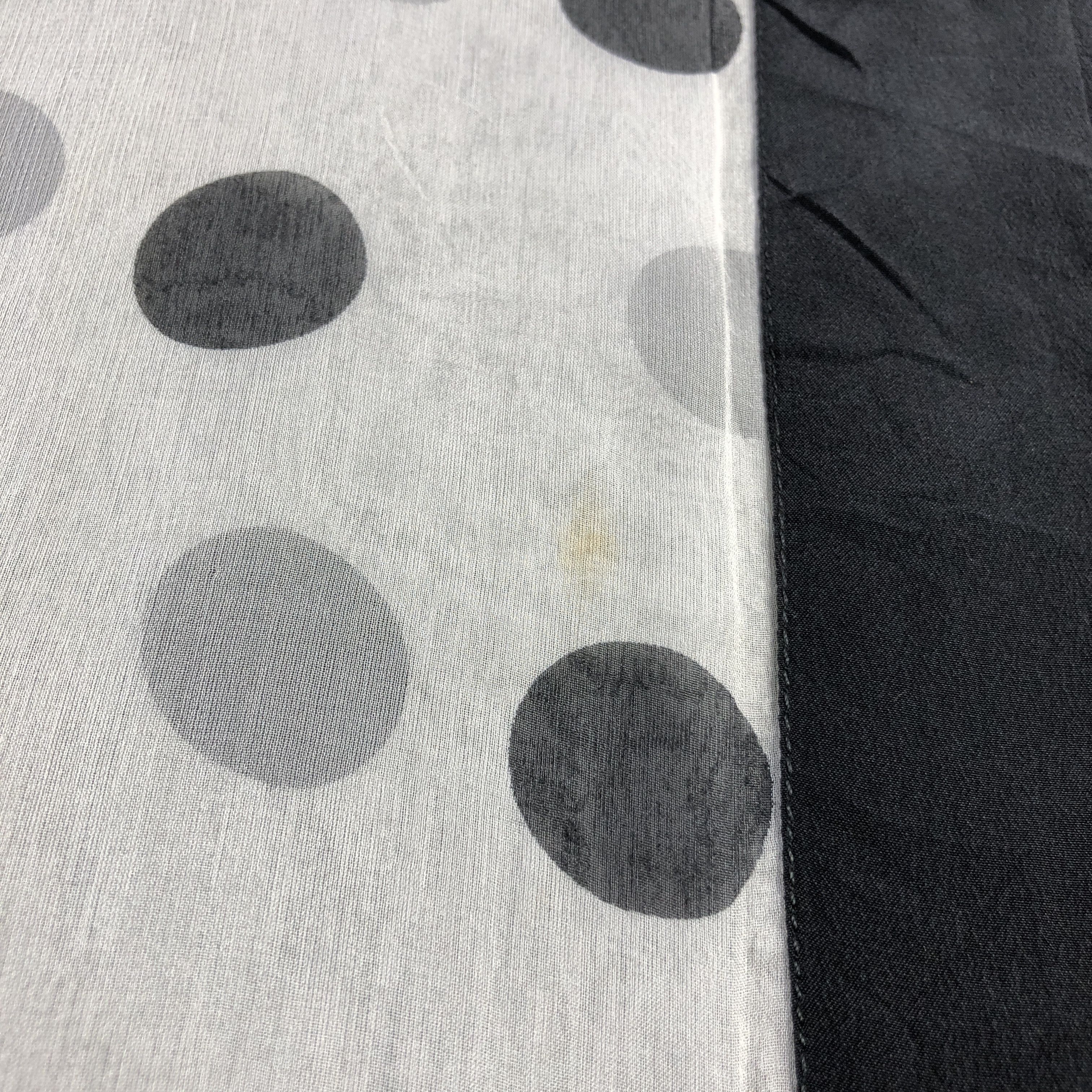 Jaeger Jaeger Polka Dots Silk Stole Silk Scarf M1394 Size ONE SIZE - 6 Thumbnail