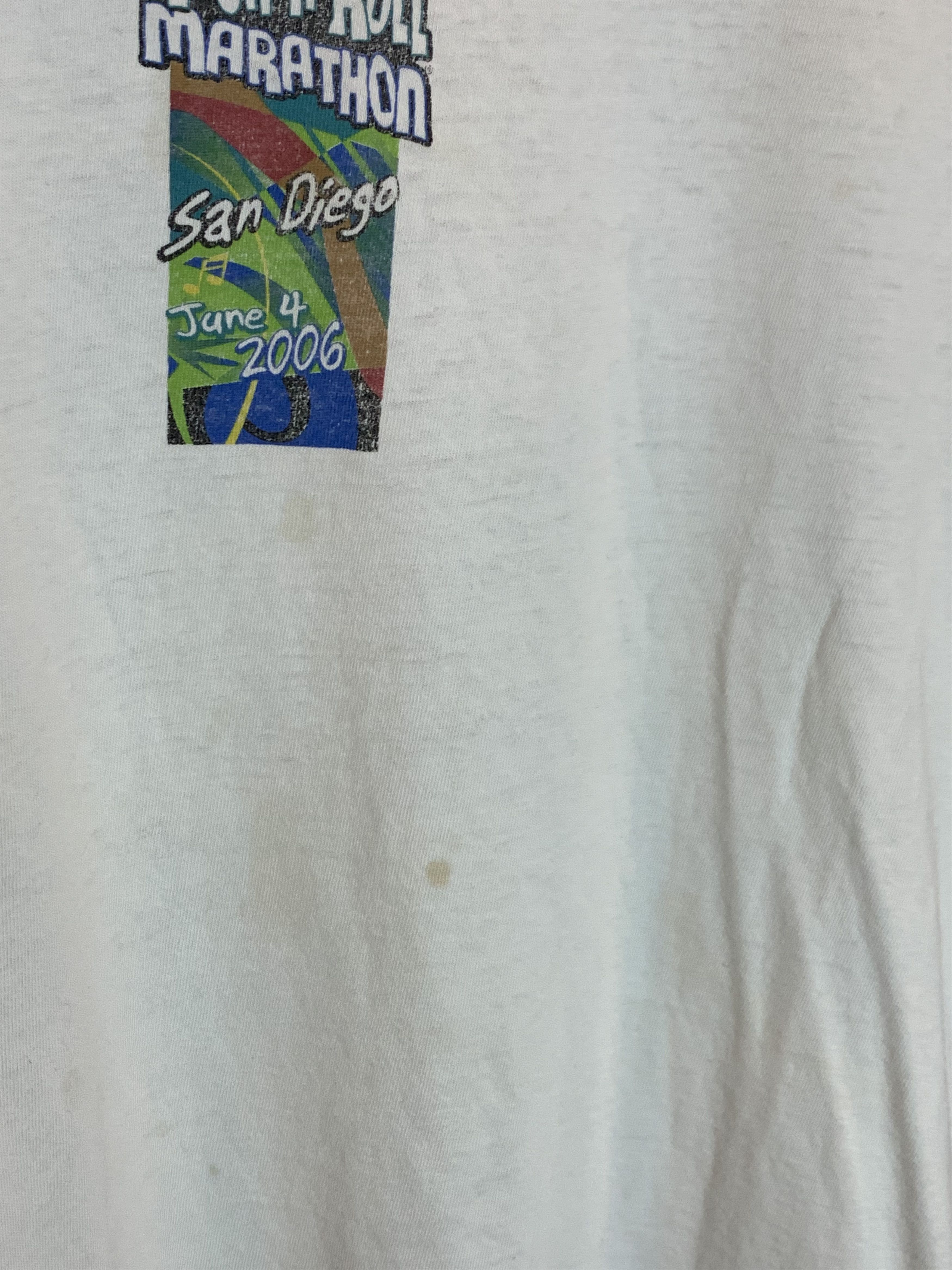 Reebok *RARE* Vintage Rock N Roll Marathon Reebok Foot Locker Shirt Size US L / EU 52-54 / 3 - 8 Thumbnail