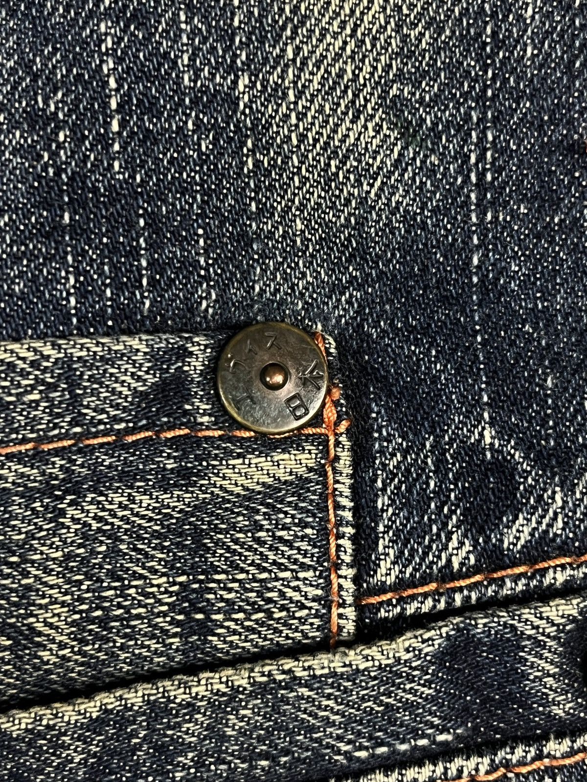 Evisu Evisu Genes Osaka Distressed Wash Jeans Size US 30 / EU 46 - 10 Thumbnail