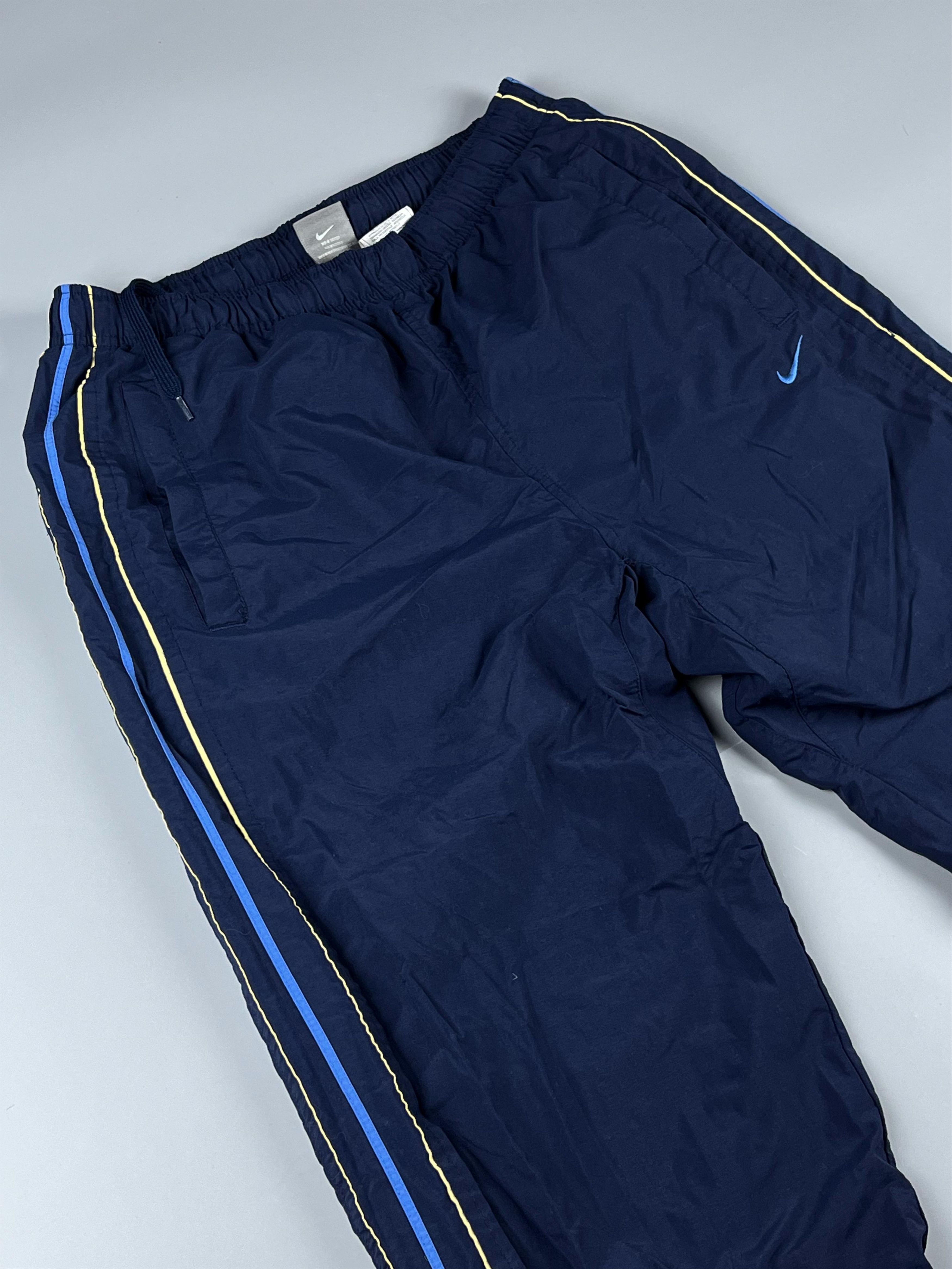 Nike × Vintage 💿 NIKE 90s VINTAGE PARACHUTE BAGGY PANTS Size US 34 / EU 50 - 2 Thumbnail