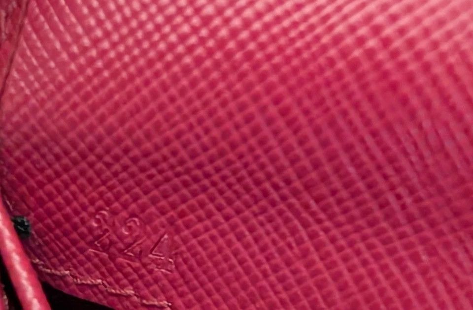 Prada PRADA Ribbon Purse Peonia pink Safiano Women Wallet Box Size ONE SIZE - 5 Thumbnail