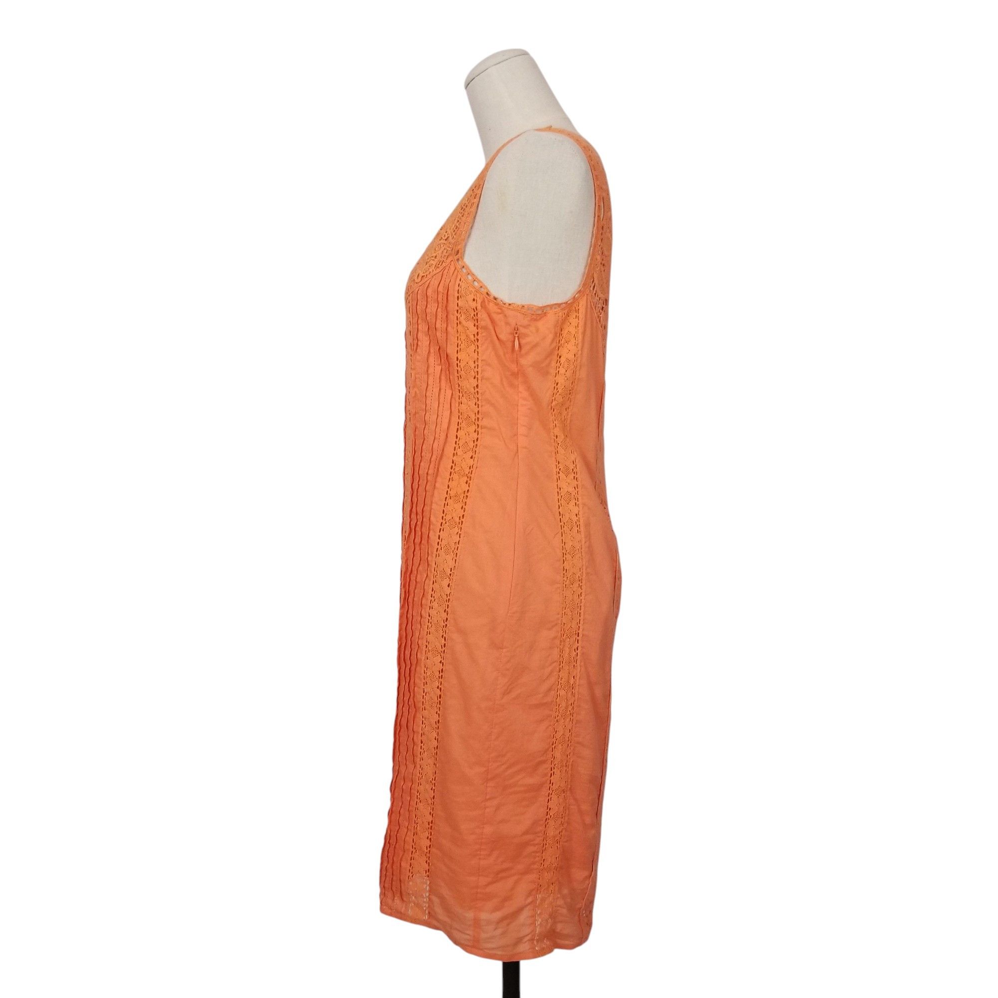 Other Sundance Amira Cotton Lace Dress Apricot Size XS / US 0-2 / IT 36-38 - 3 Thumbnail