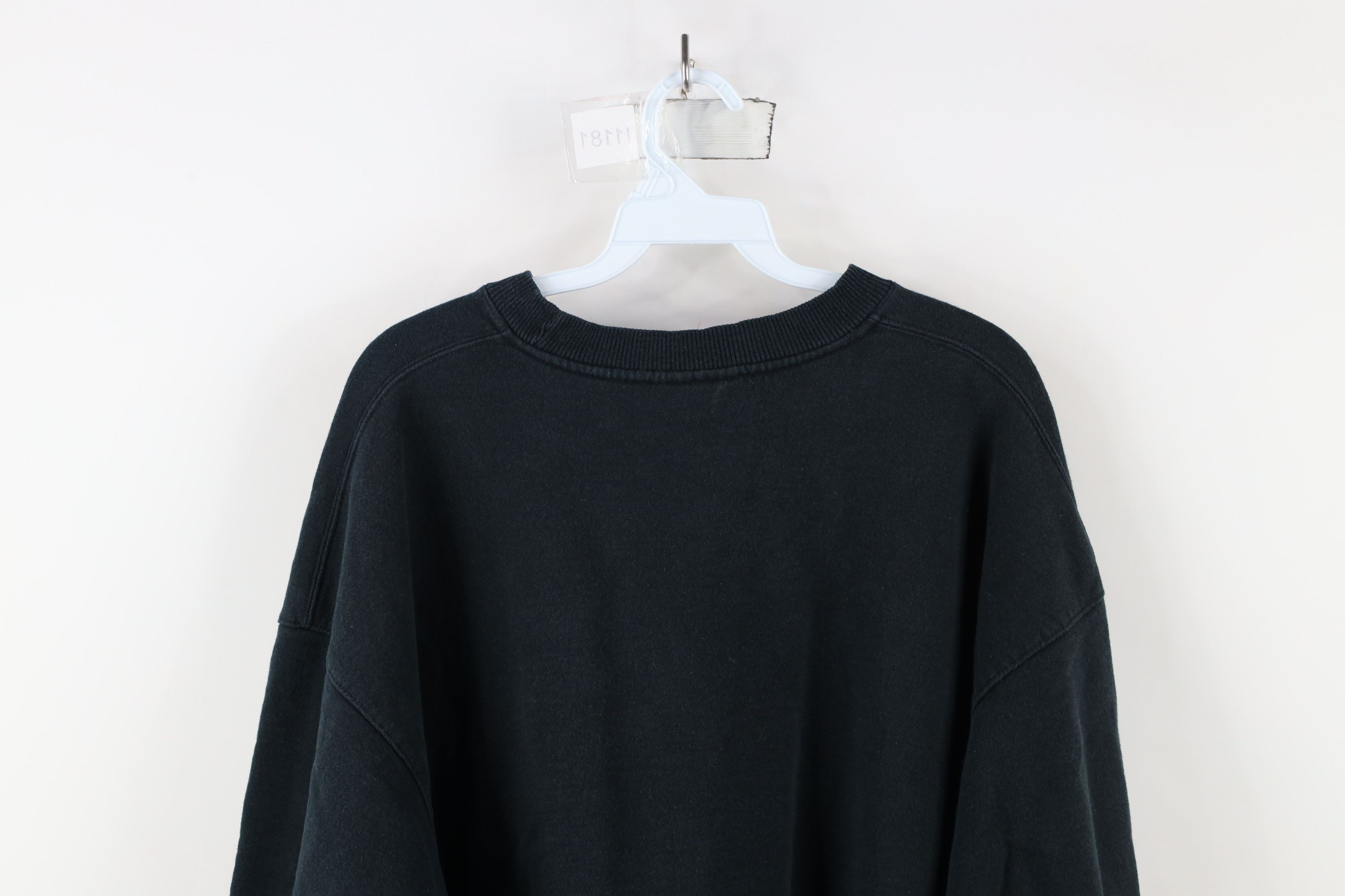 Champion × Vintage Vintage Champion Faded Monochrome Crewneck Sweatshirt Black Size US XXL / EU 58 / 5 - 10 Thumbnail