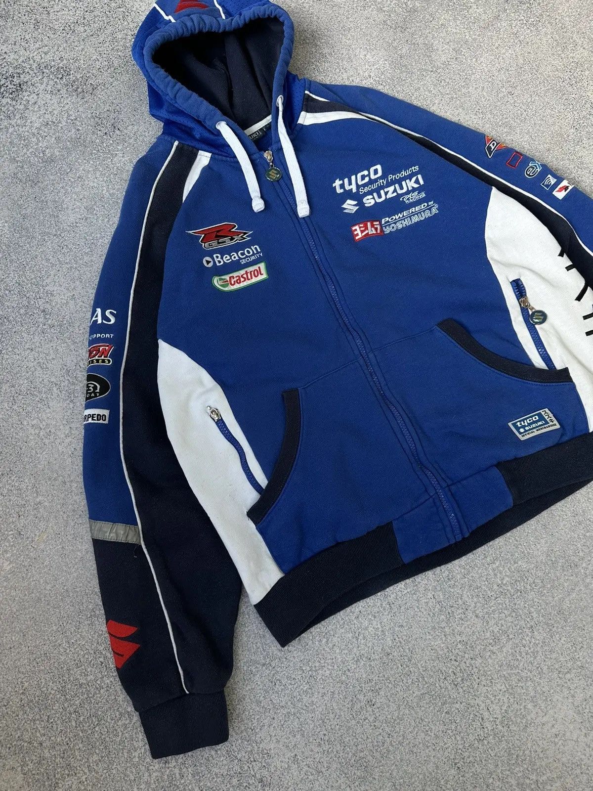 Formula 1 × Vintage Vintage Suzuki Tyco Yoshimura Racing Track Jacket Size US L / EU 52-54 / 3 - 6 Thumbnail