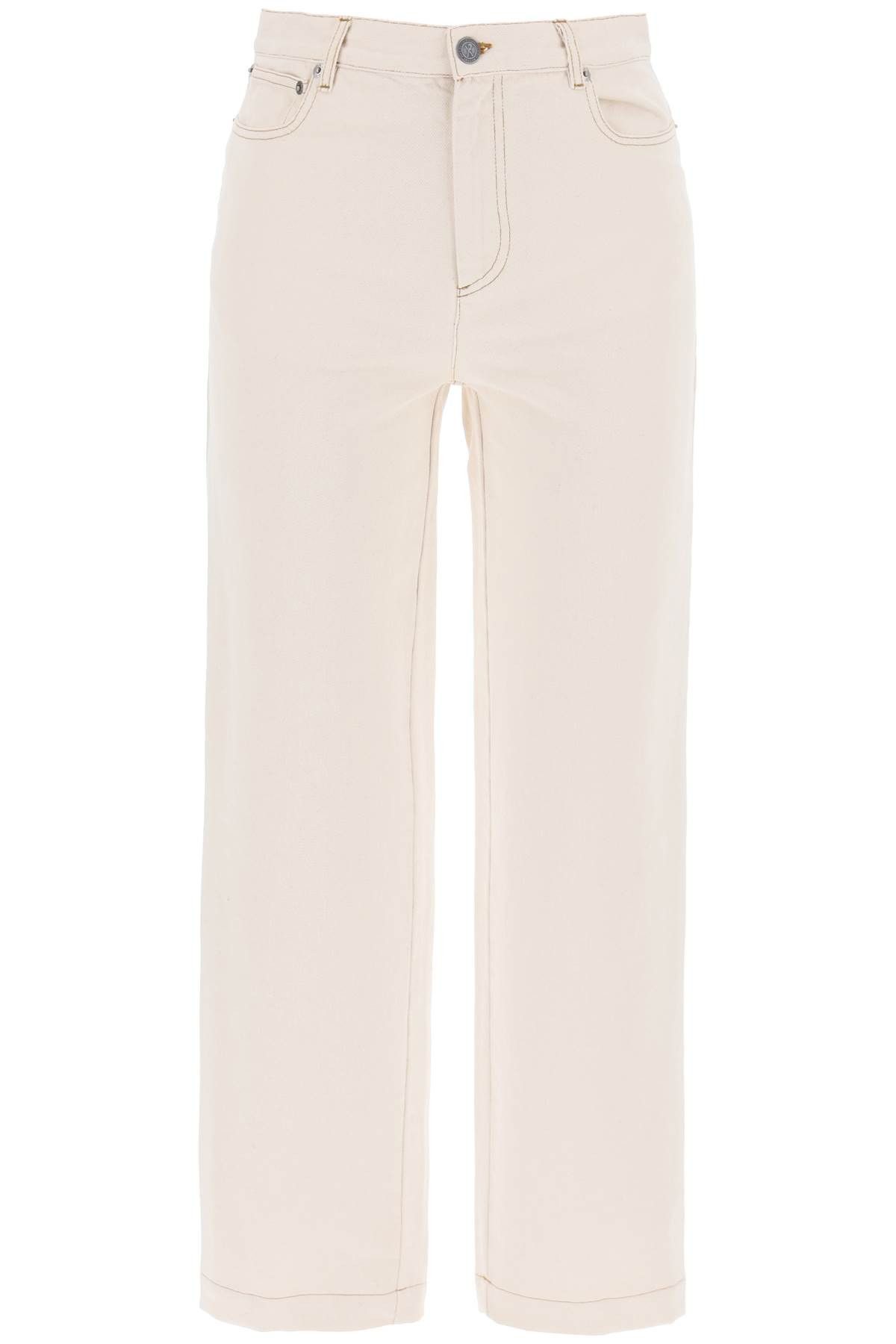 image of A P C New Sailor Jeans For Men in Ecru, Women's (Size 26)