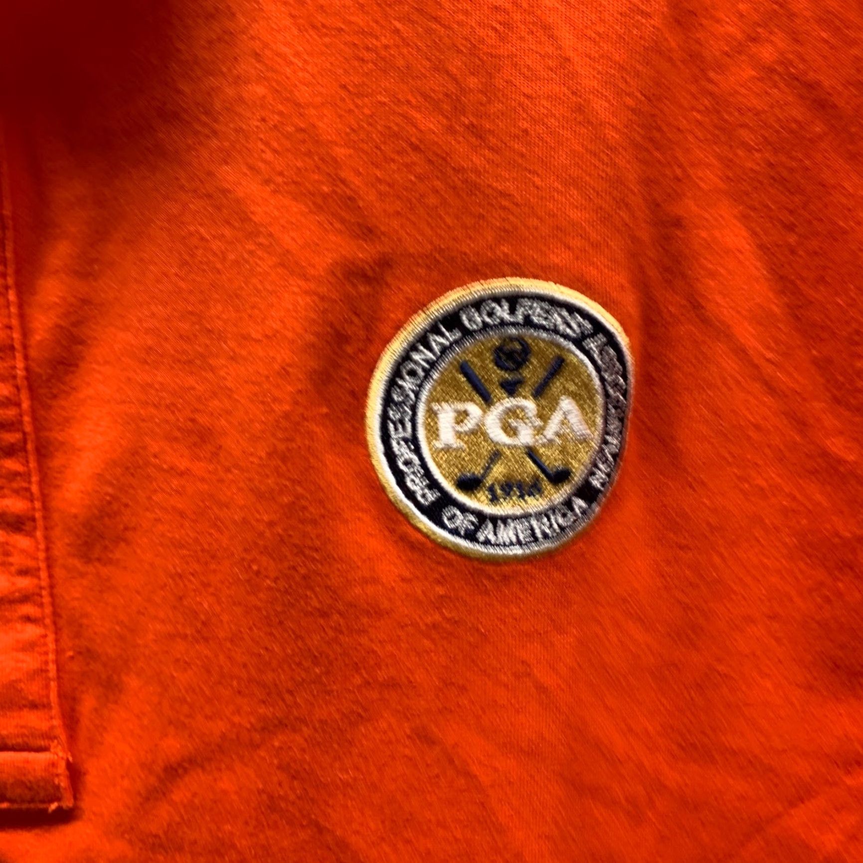 Vintage Martin Polo Shirt Adult Medium Orange Golf Mens Polo Shirt 90s Sports Timeless Casual Short Sleeve Collared Nike? Size US M / EU 48-50 / 2 - 3 Thumbnail