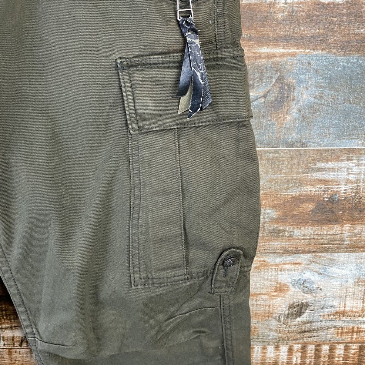 Japanese Brand DL Baldia Green Cargo Utility Multipocket Pants #C1259 Size US 29 - 9 Thumbnail