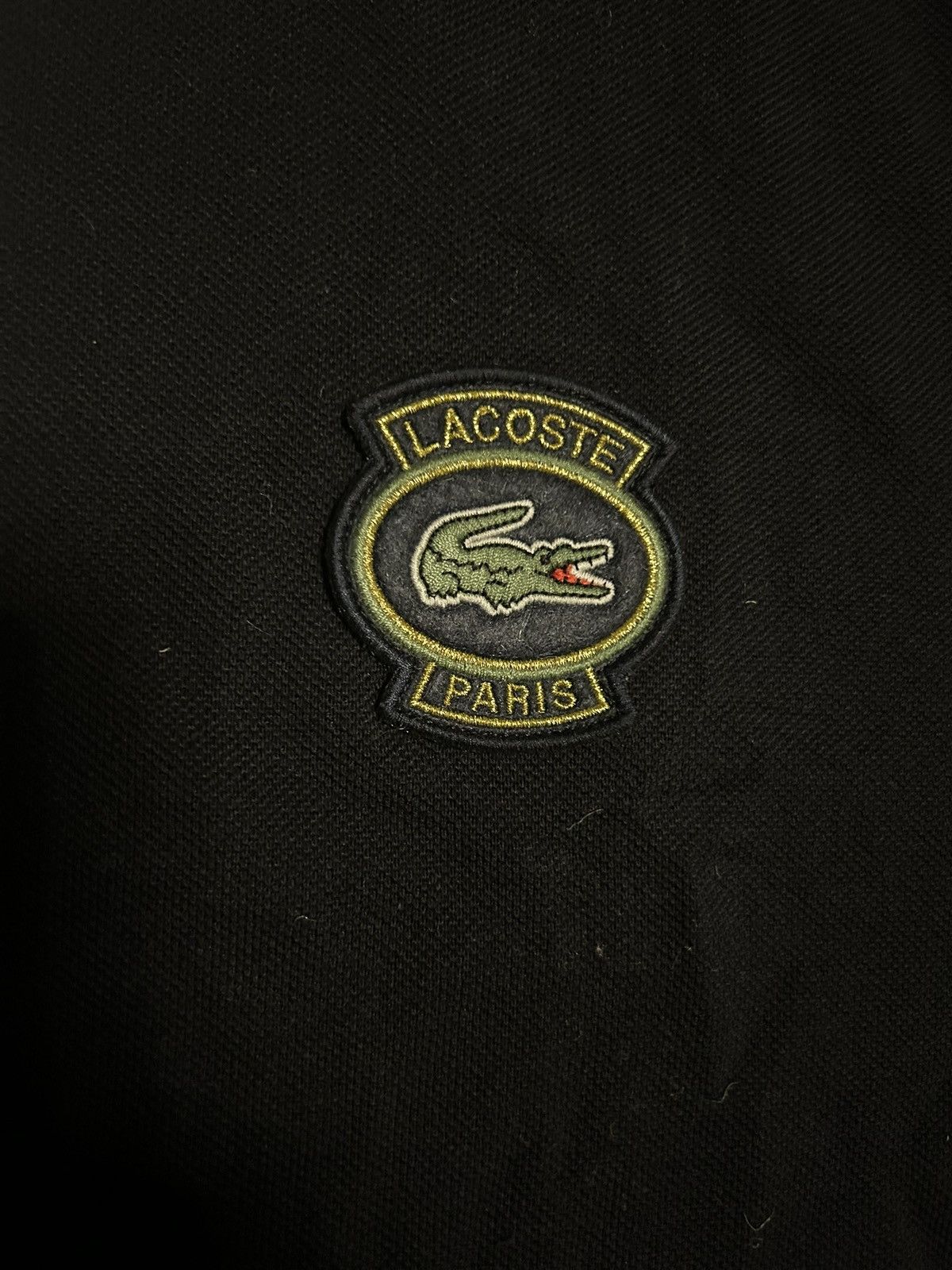 Lacoste Lacoste Polo Shirt - Men’s M - Black//White Collar Size US M / EU 48-50 / 2 - 3 Thumbnail