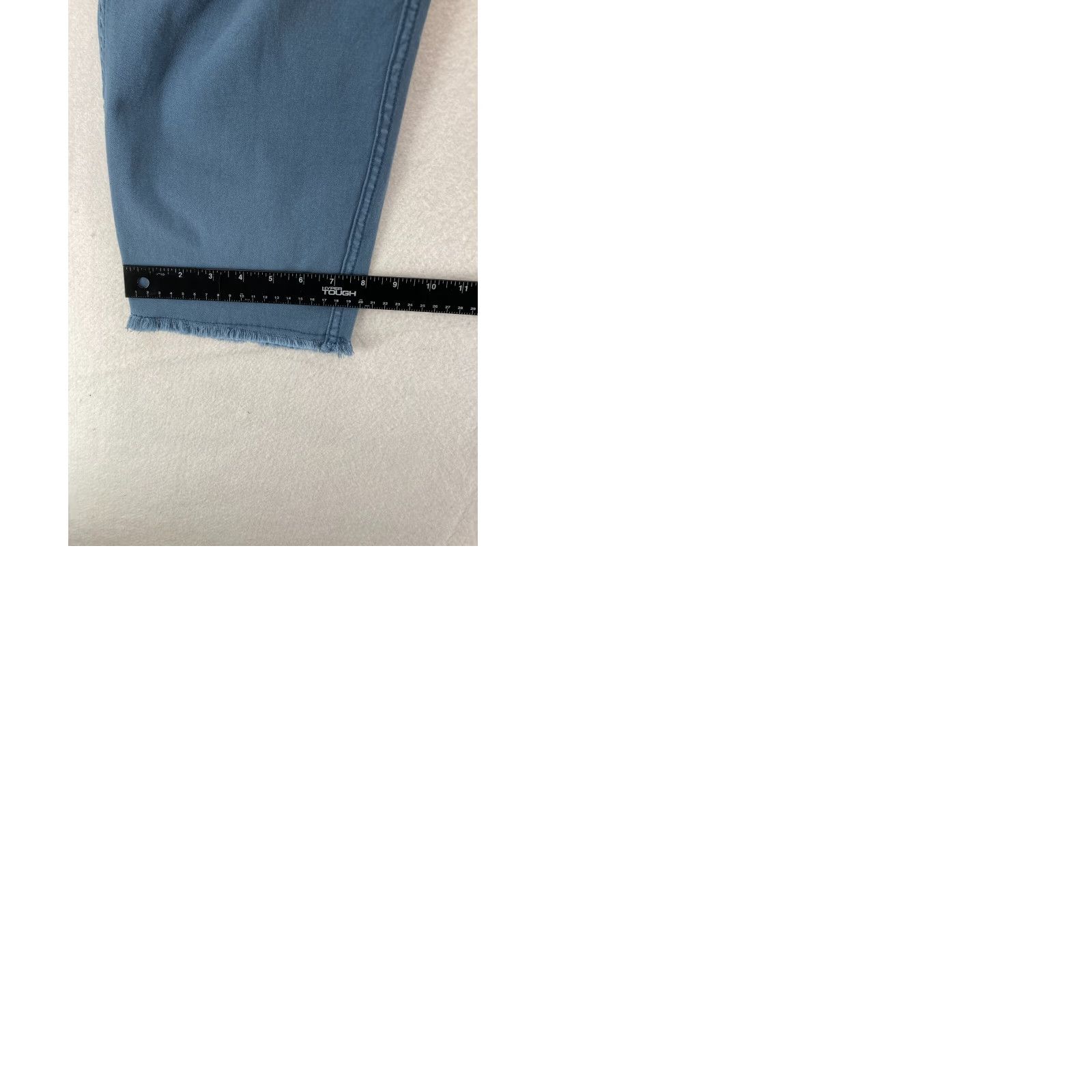 Denime DG2 Diane Gilman Jeans Women's Plus 24 Striped Denim Reversible Pull On NWT Blue Slim Skinny 5-Pocket Rise High Inseam 28 in Mens Womens Girls Size 34" / US 12 / IT 48 - 9 Thumbnail