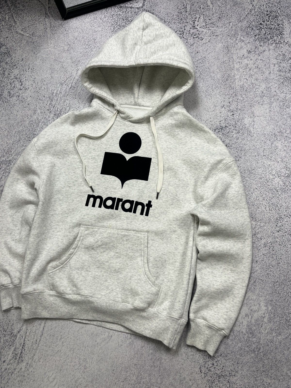 Isabel Marant × Japanese Brand Isabel Marant Velvet Logo Hoodie Boxy Rare Y2k Size US S / EU 44-46 / 1 - 4 Thumbnail