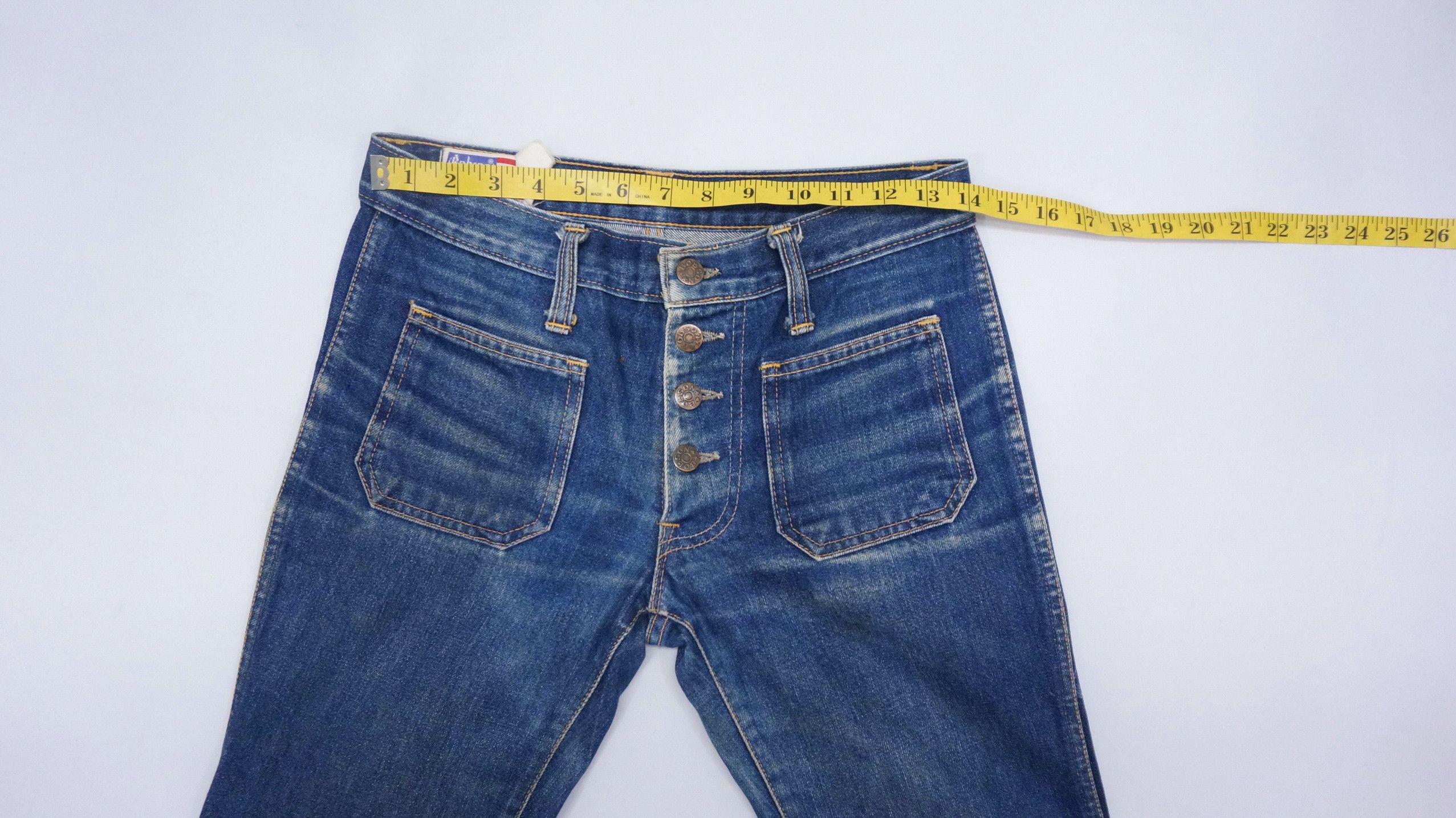 Hysteric Glamour BOBSON Vintage Flare Bush Buttonfly Jeans Size US 28 / EU 44 - 8 Thumbnail