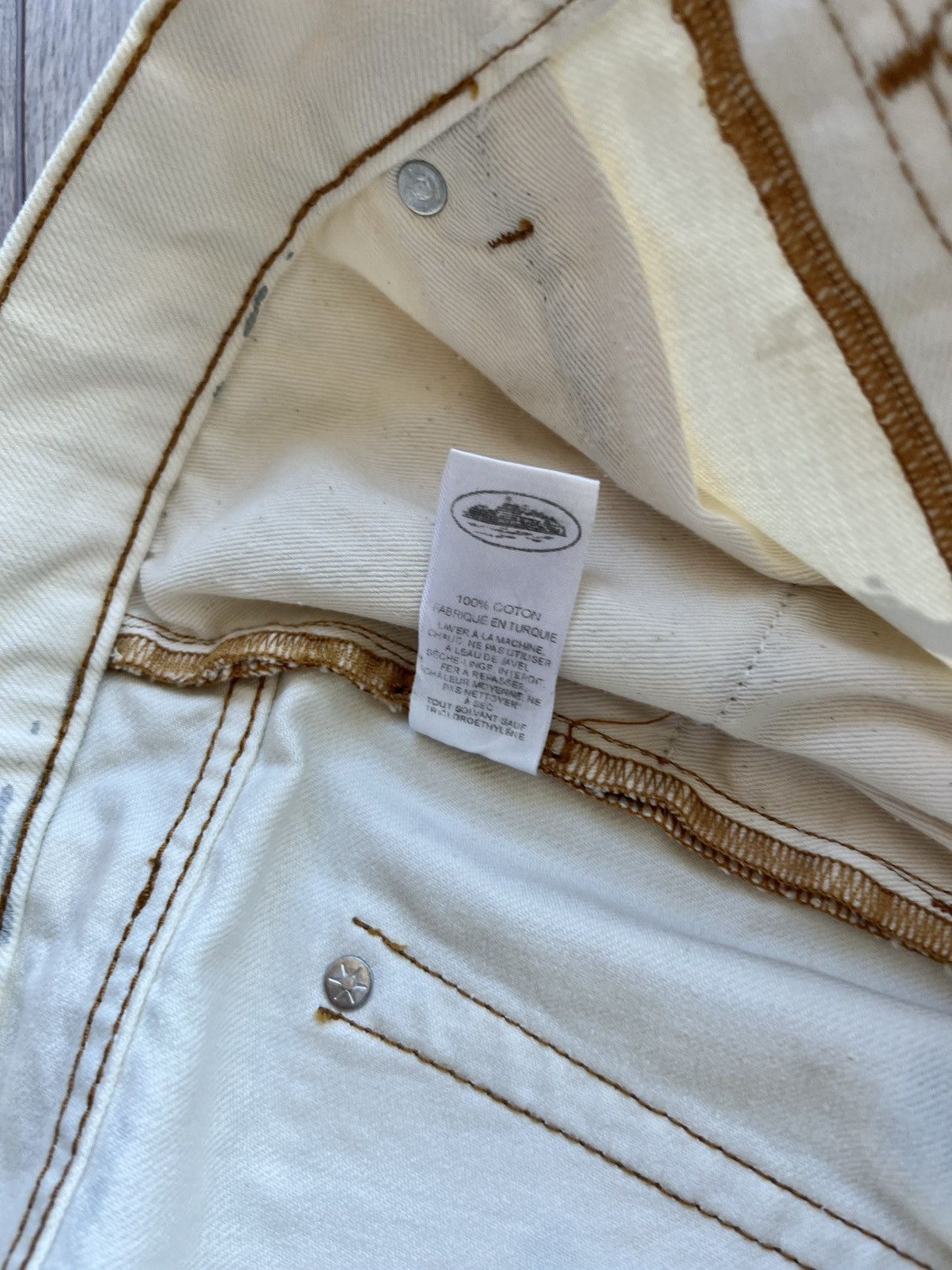 Corteiz Corteiz Alcatraz Pattern Denim Jeans White Large Size US 34 / EU 50 - 11 Thumbnail
