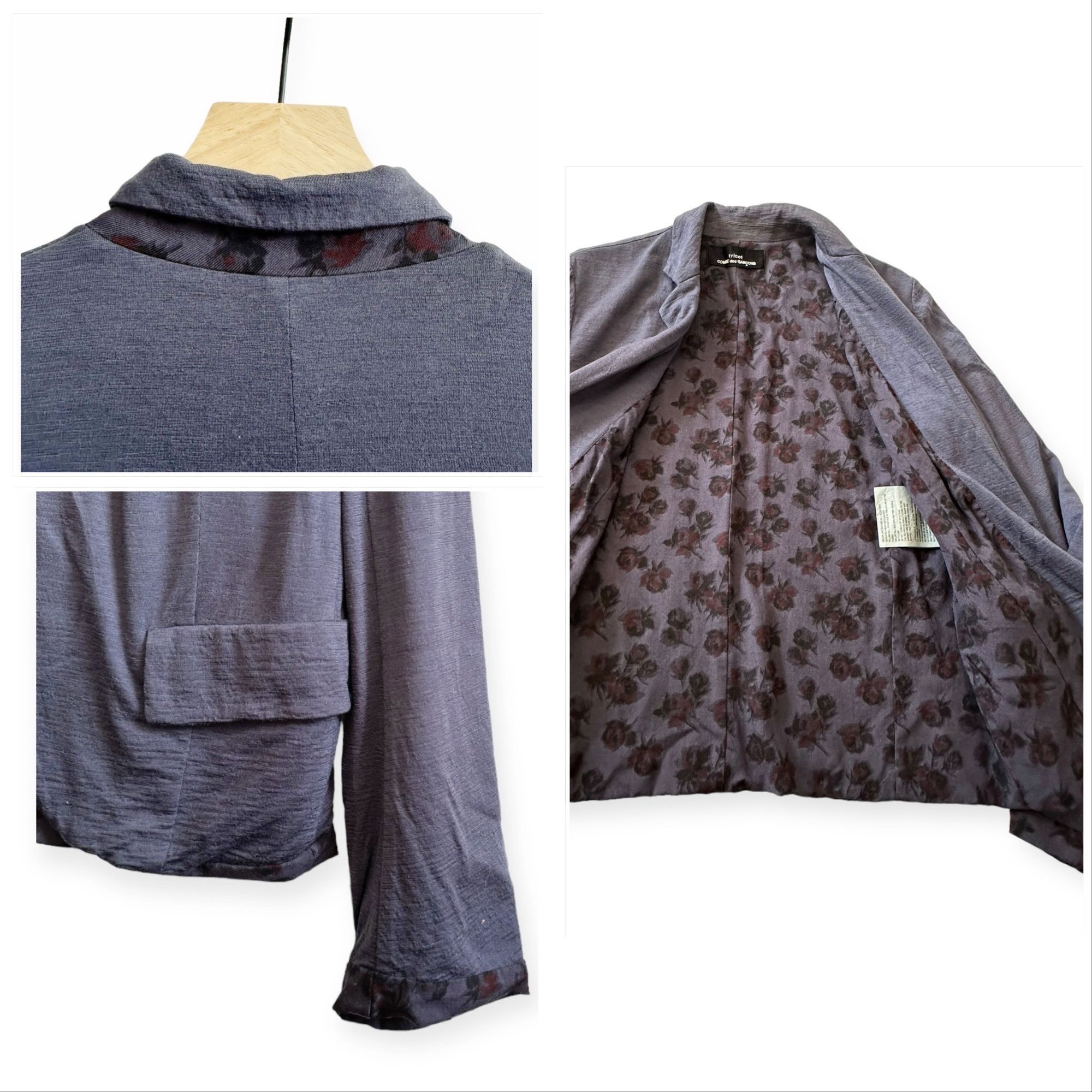 Comme des Garcons Comme Des Garçons Tricot Blazer Jacket, One Size, Made In Size ONE SIZE - 9 Thumbnail