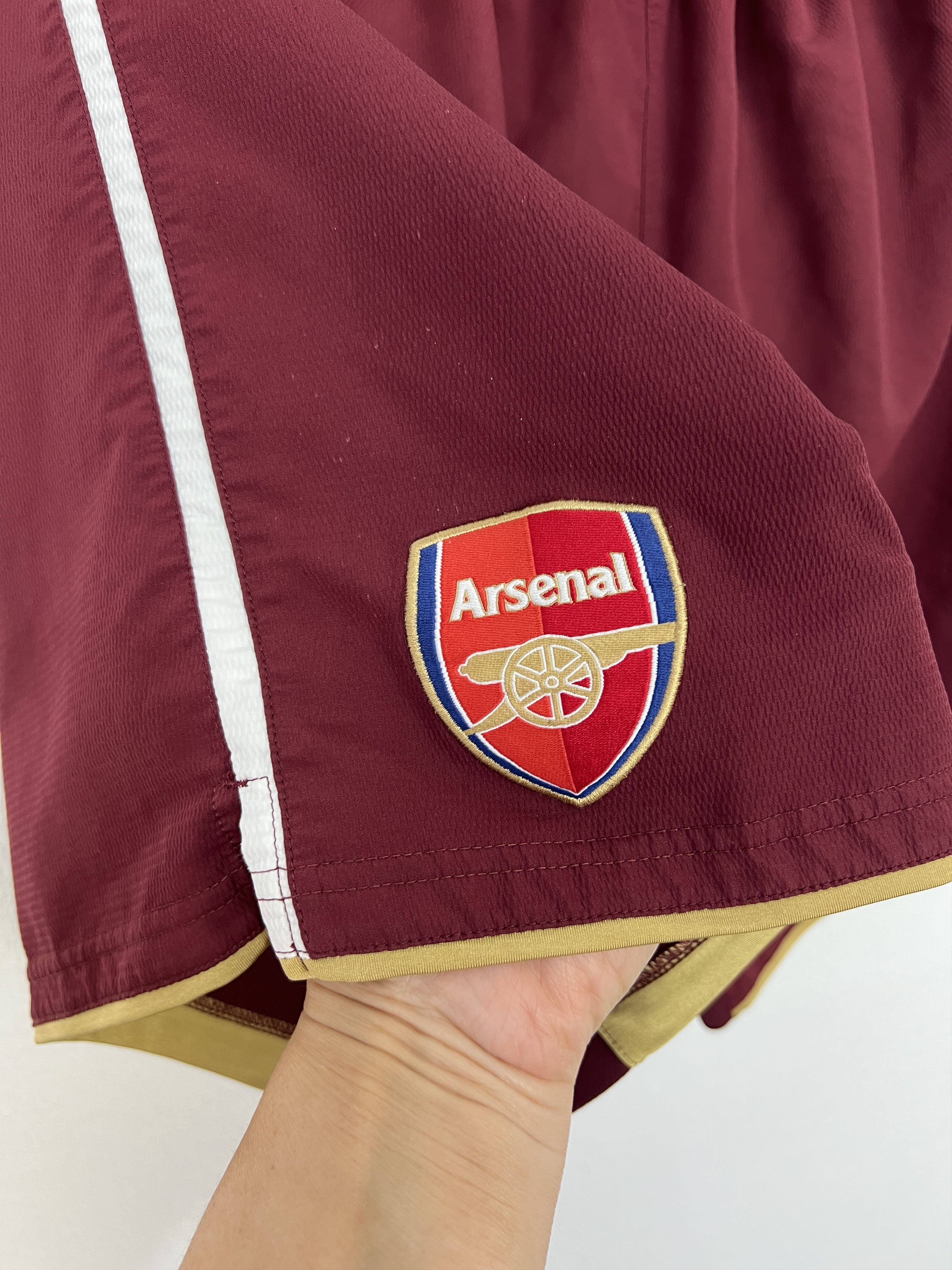 Nike Vintage Nike Arsenal Football Shorts Burgundy Highbury L Size US 34 / EU 50 - 5 Thumbnail