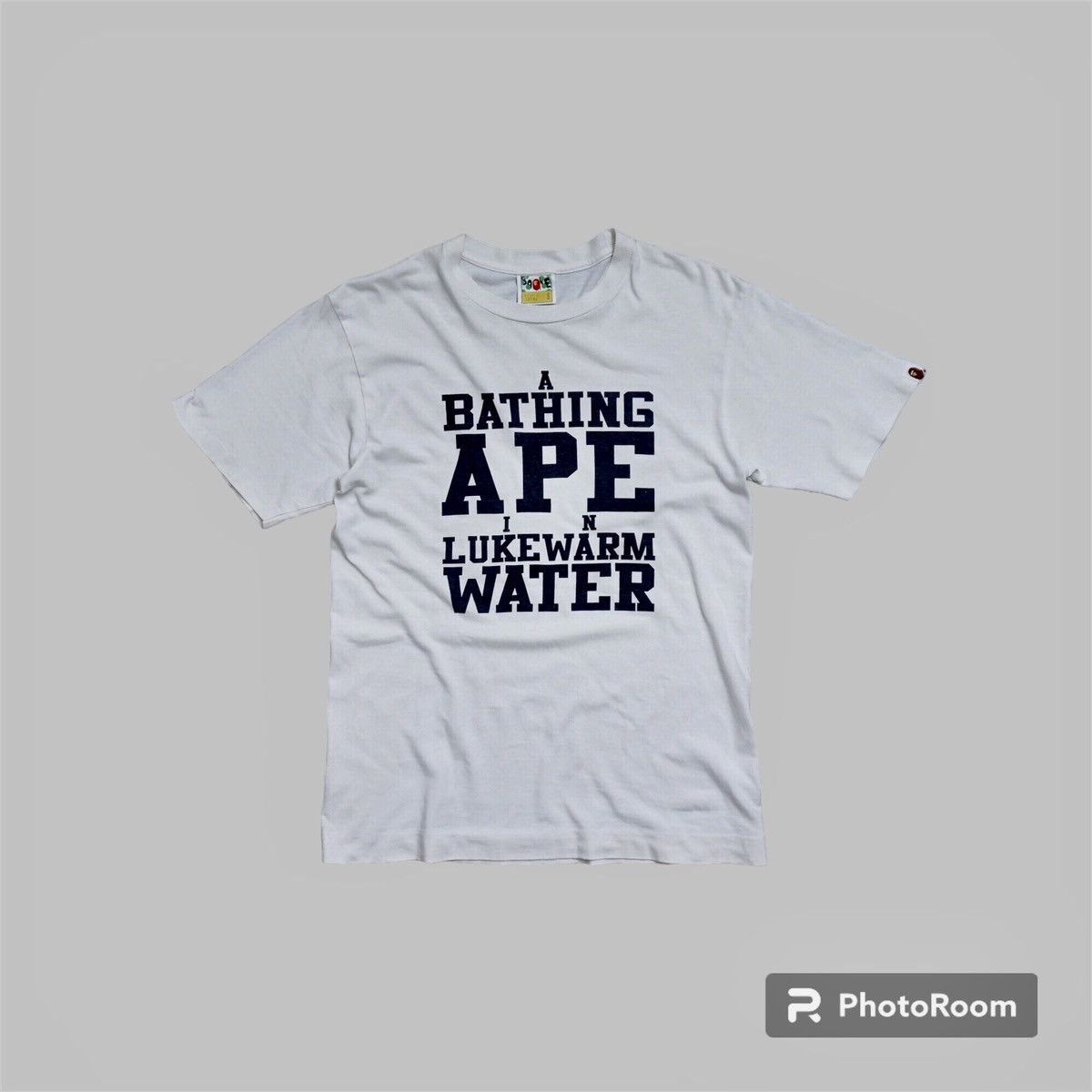 A bathing ape in lukewarm water