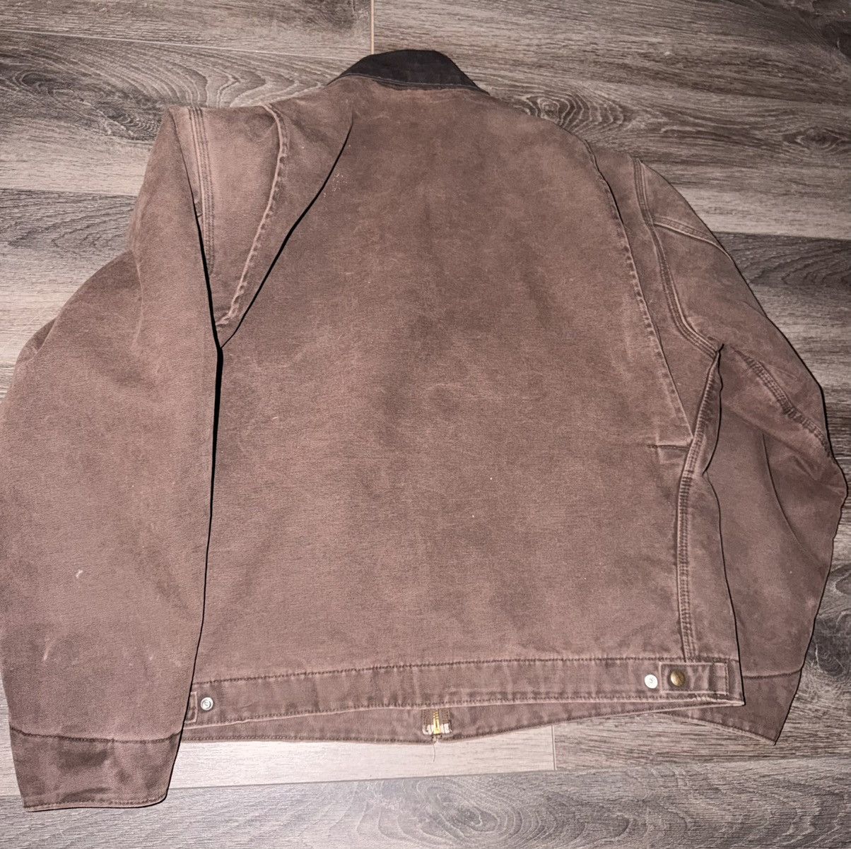 Carhartt VINTAGE COCHOLATE BROWN CARHARTT DETROIT JACKET J97-DKB Size US XL / EU 56 / 4 - 7 Thumbnail