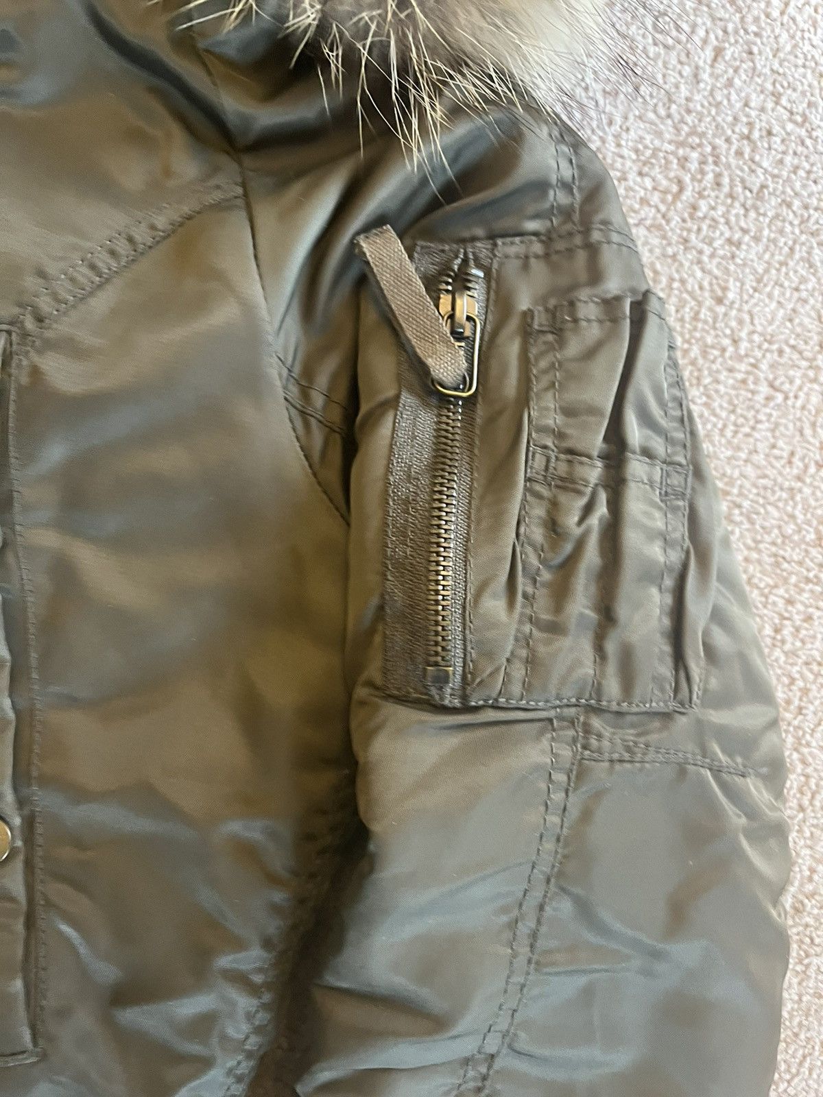 If Six Was Nine GOA Fur Down Jacket Size US M / EU 48-50 / 2 - 5 Thumbnail