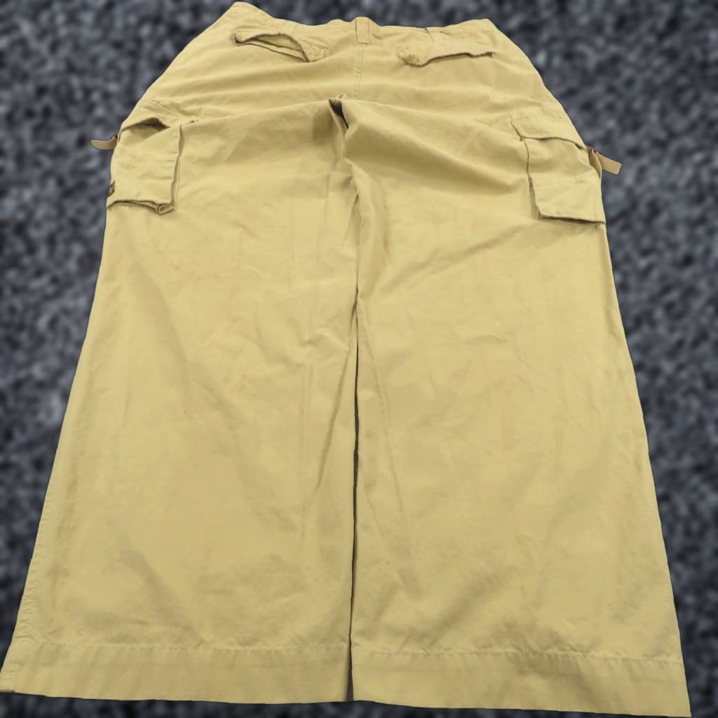 Nautica VINTAGE Nautica Baggy Cargo Pants Mens 36 Wide-Leg Casual 5-Pocket Beige Cotton 90s Grunge Military Paratrooper Men Size US 36 / EU 52 - 1 Thumbnail