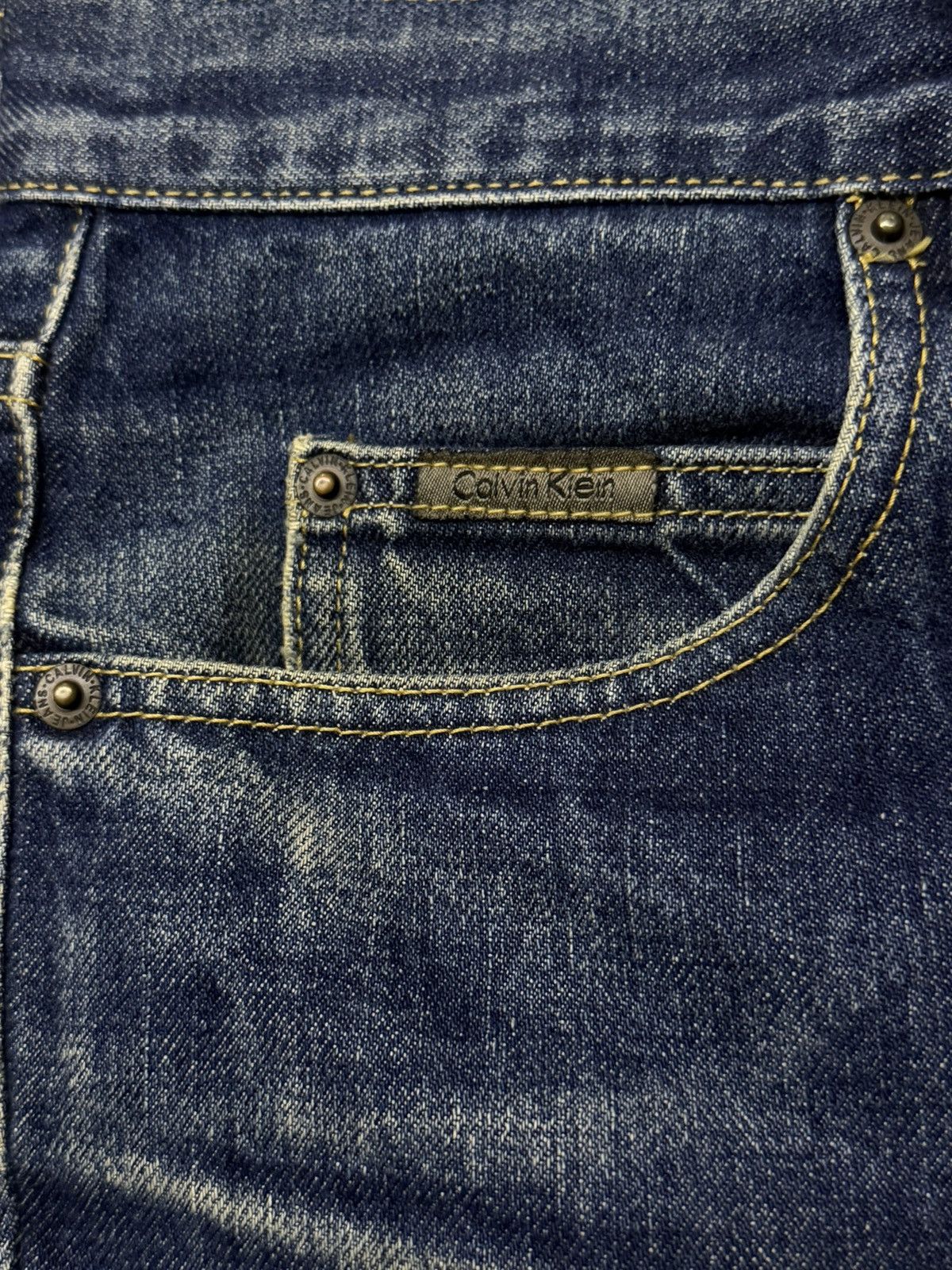 Calvin Klein Vintage Calvin Klein Jeans Japanese Denim | Straight Fit W29 Size US 29 - 10 Thumbnail