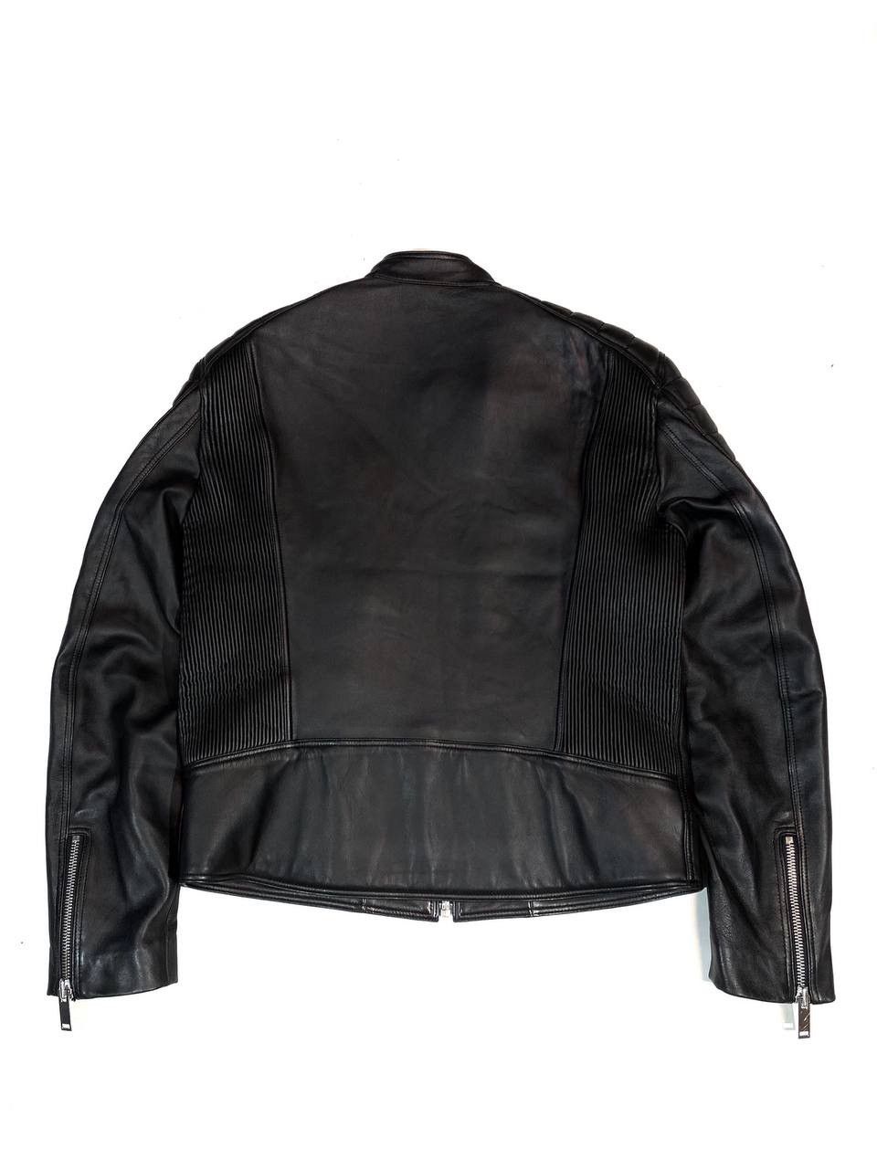Sandro Sandro Paris Men Leather Jacket Black Biker Motorcycle Size US M / EU 48-50 / 2 - 12 Thumbnail
