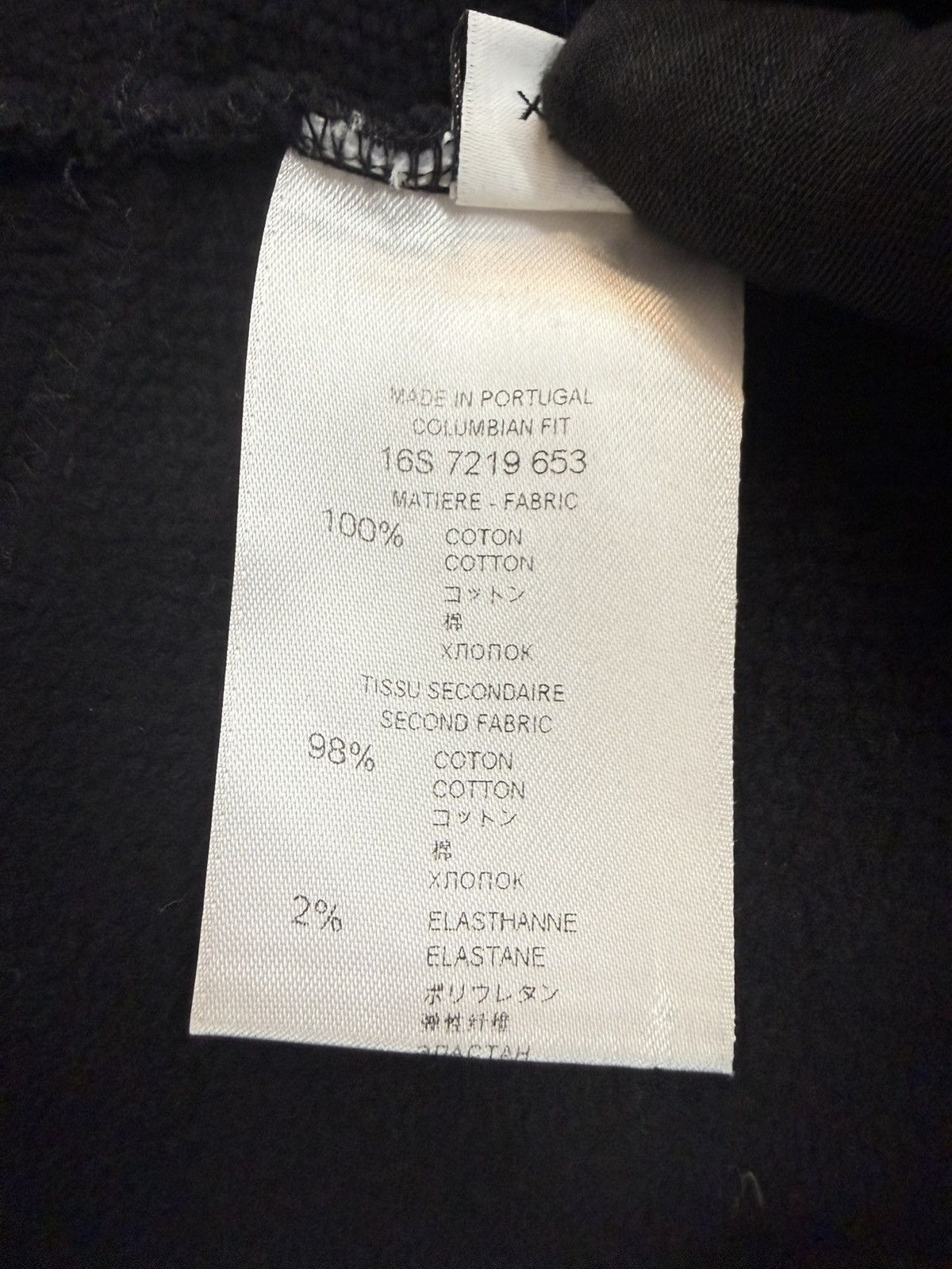 Givenchy GIVENCHY PARIS — Sleeveless Side-Zip Hoodie Vest Black | XL Size US XL / EU 56 / 4 - 19 Thumbnail