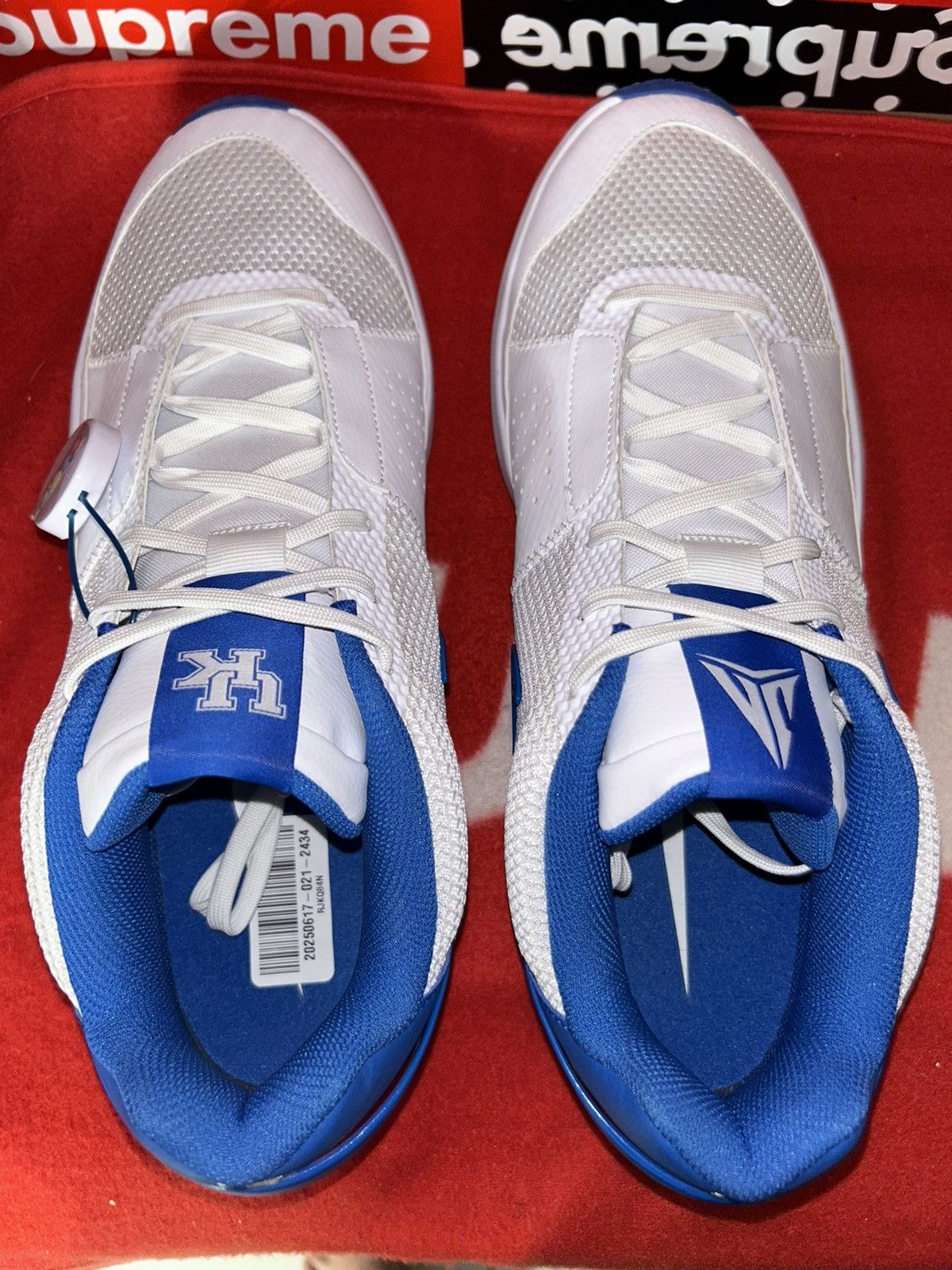 Nike Nike JA 1 Kentucky PE SAMPLE Size 14 VNDS Player Exclusive Size US 14 / EU 47 - 4 Thumbnail