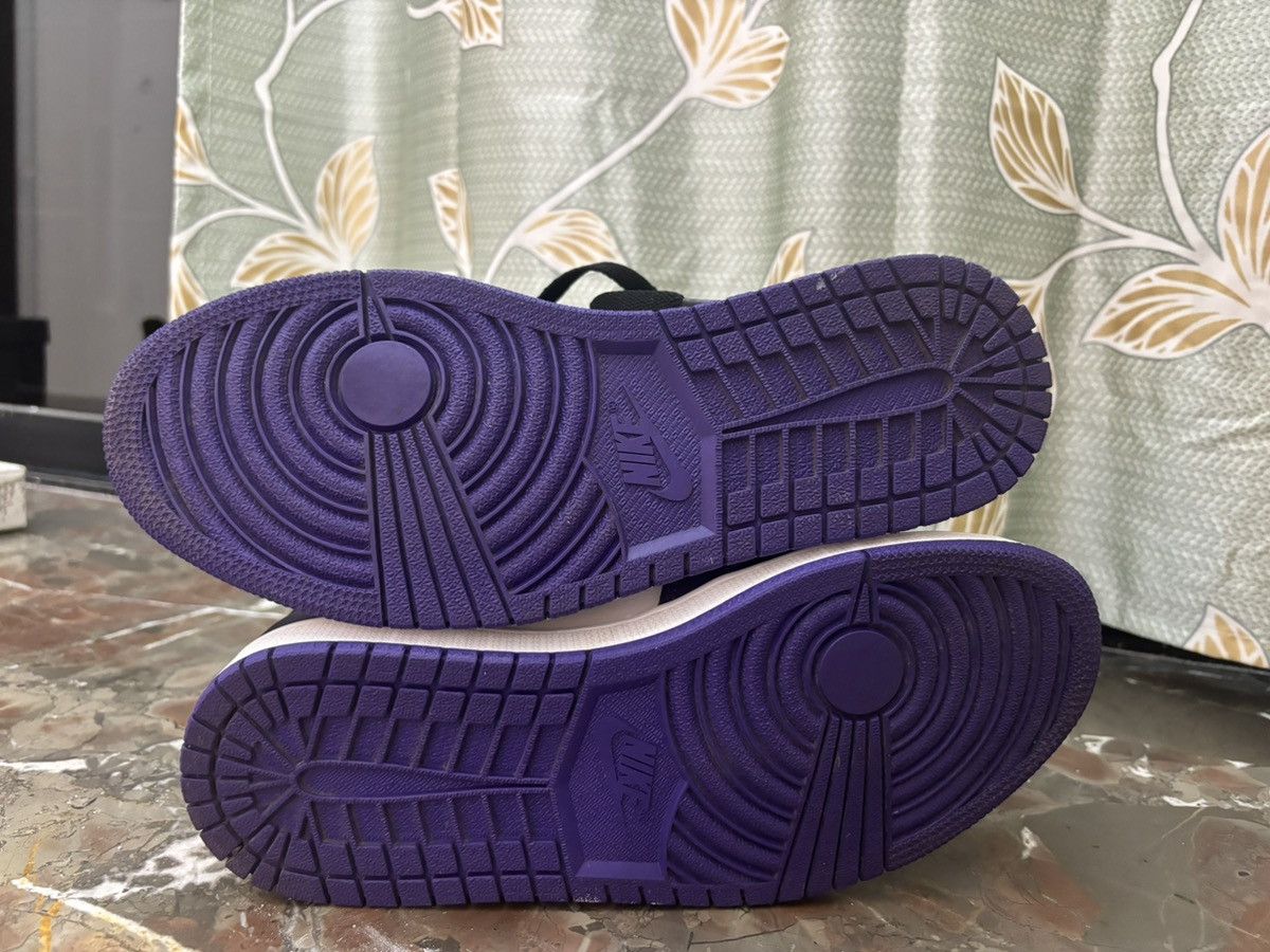Jordan Brand × Nike Air jordan1 retro high og court purple Size US 7.5 / EU 40-41 - 4 Thumbnail