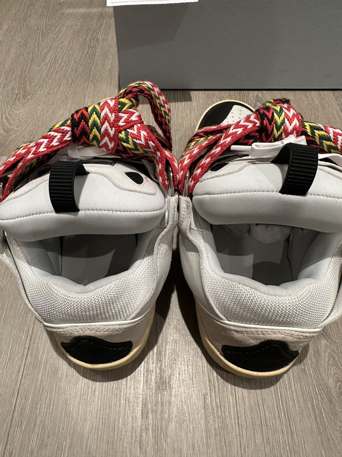 Lanvin Lanvin Leather Curb White Ivory Size 42 Size US 9 / EU 42 - 5 Thumbnail