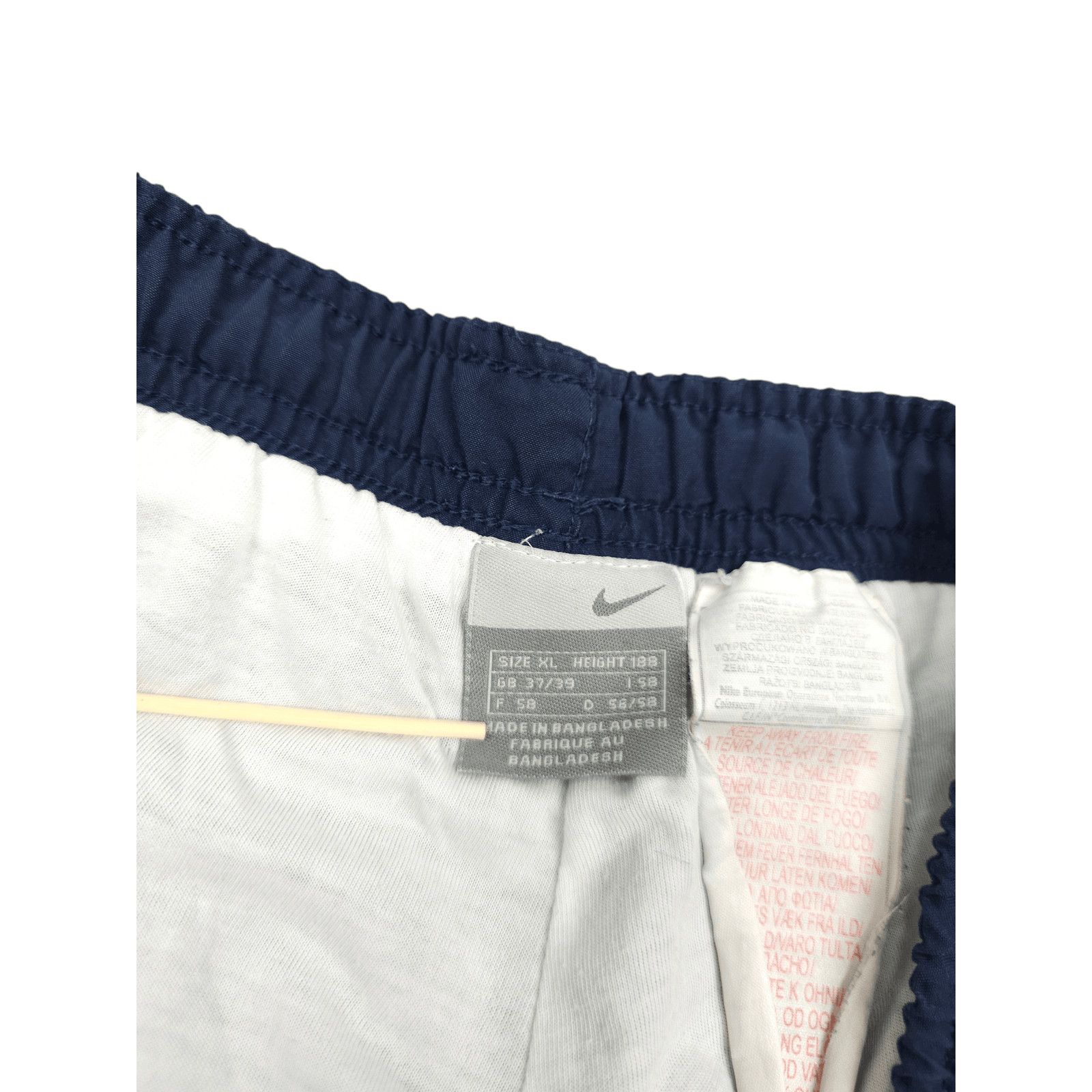 Nike × Vintage 💎 Size XL Nike Y2K Track Pants Blue Joggers Swoosh Size US 36 / EU 52 - 7 Thumbnail
