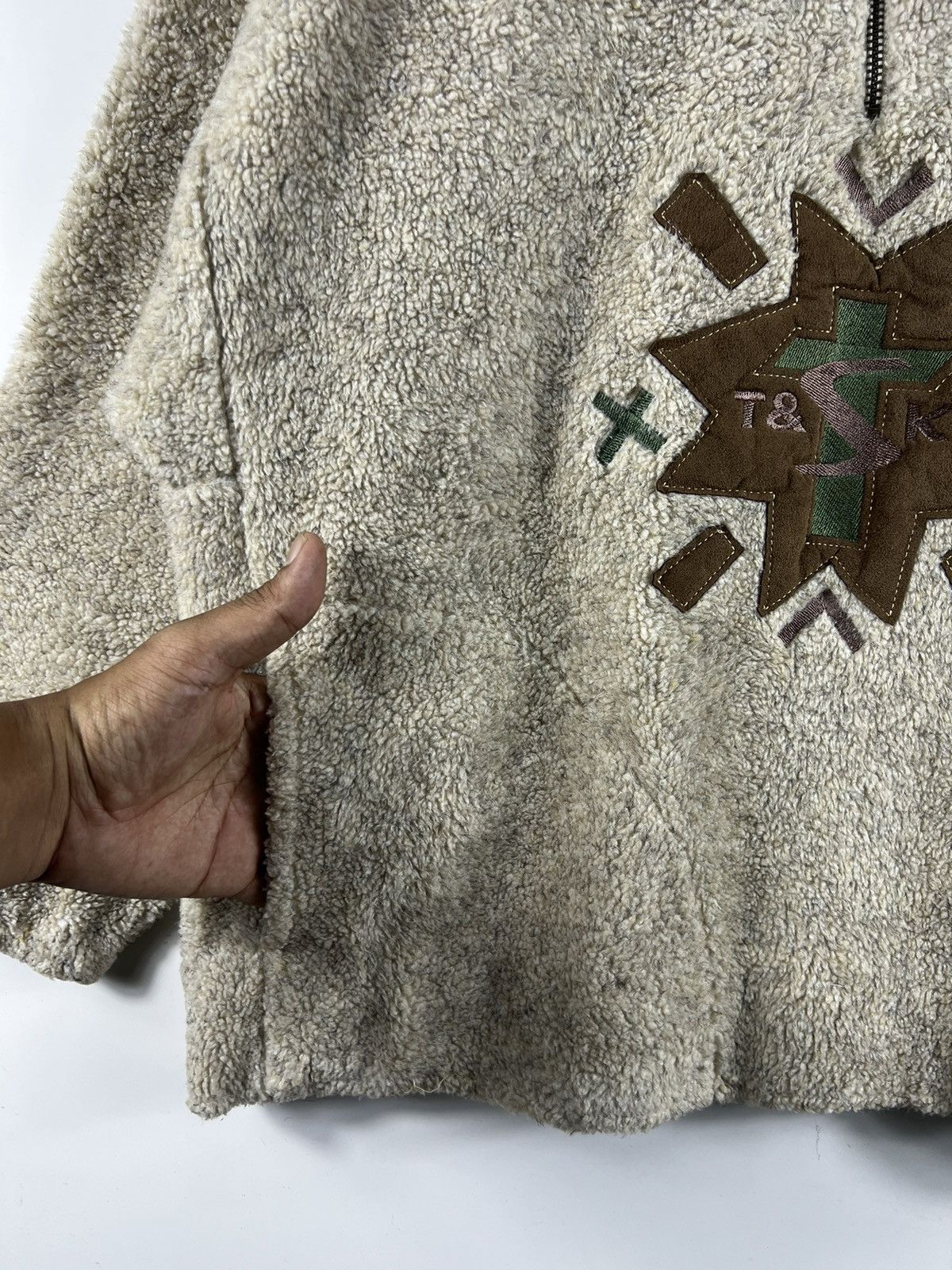 Other 🔥 VINTAGE T & Ski fleece pullover Size US XS / EU 42 / 0 - 5 Thumbnail