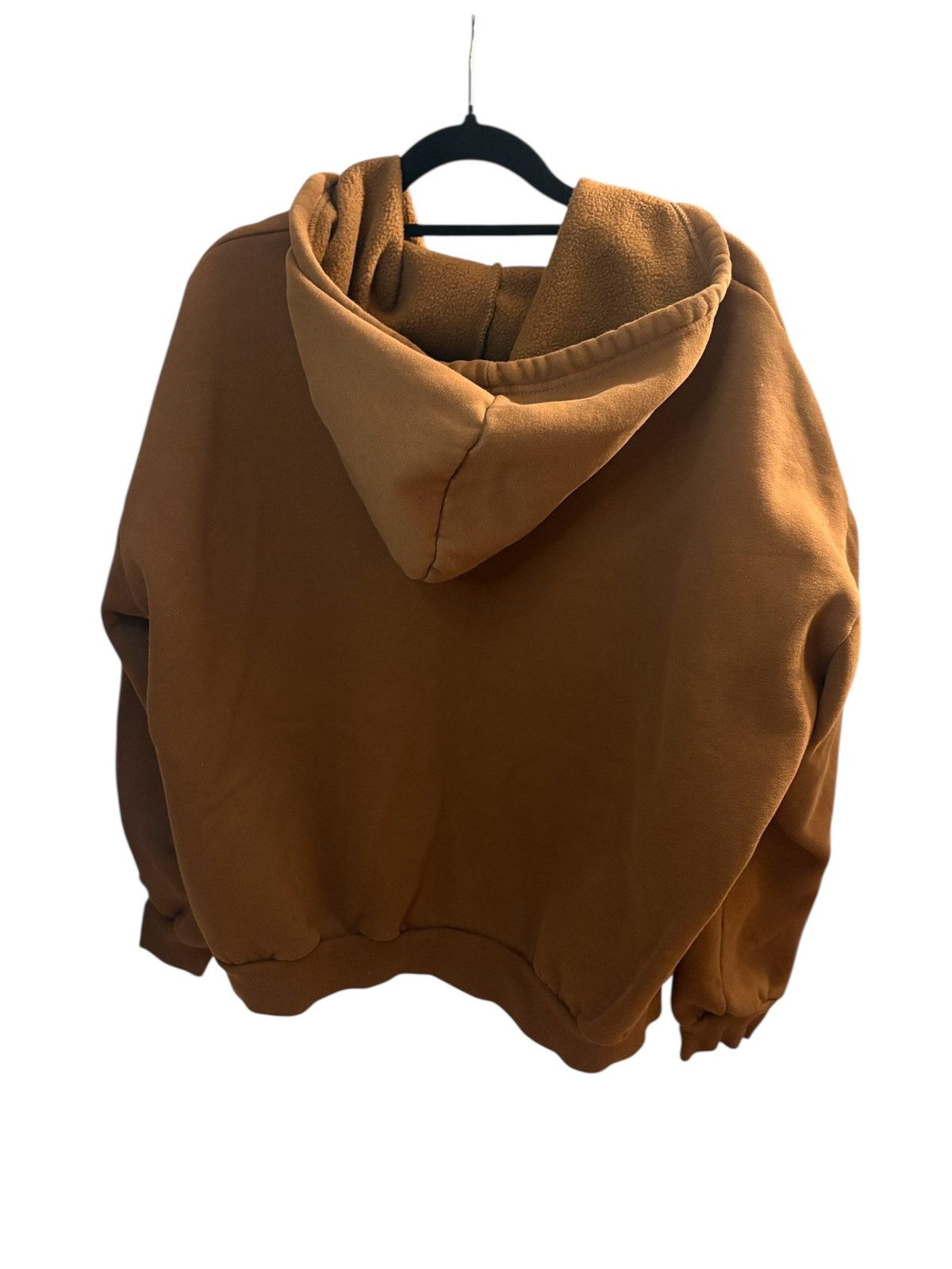Other Brown zip up hoodie with fleece lining Size M / US 6-8 / IT 42-44 - 2 Thumbnail