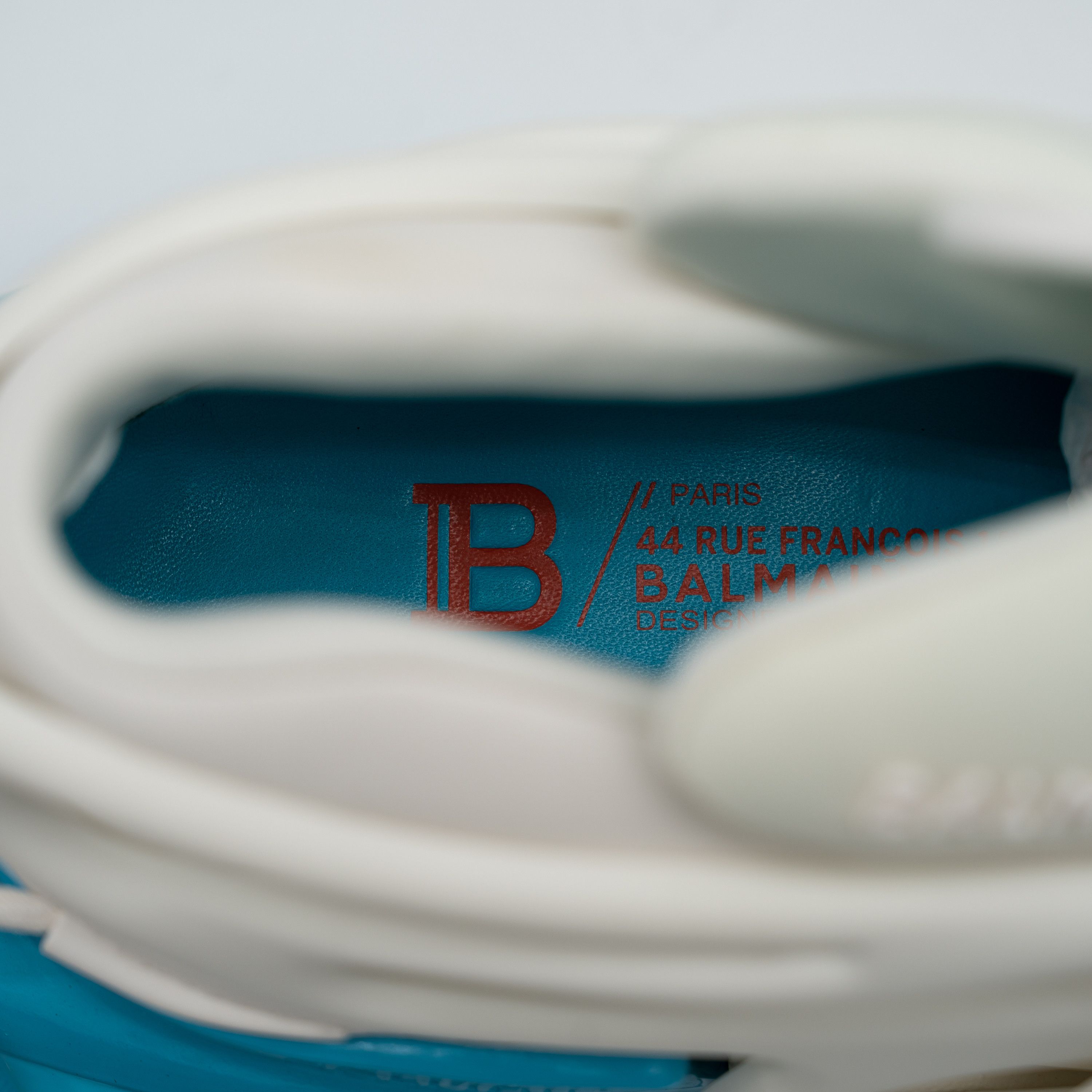 Balmain 44 11 US Balmain Unicorn White Blue Sneakers Neoprene Size US 11 / EU 44 - 11 Thumbnail