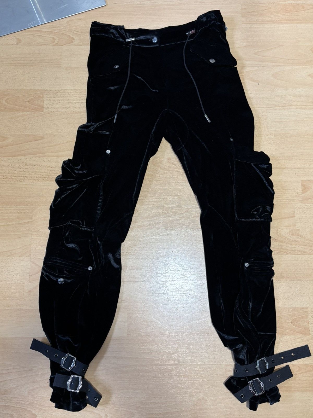 Dior CHRISTIAN DIOR Cargo velvet pants Size 26" / US 2 / IT 38 - 3 Thumbnail