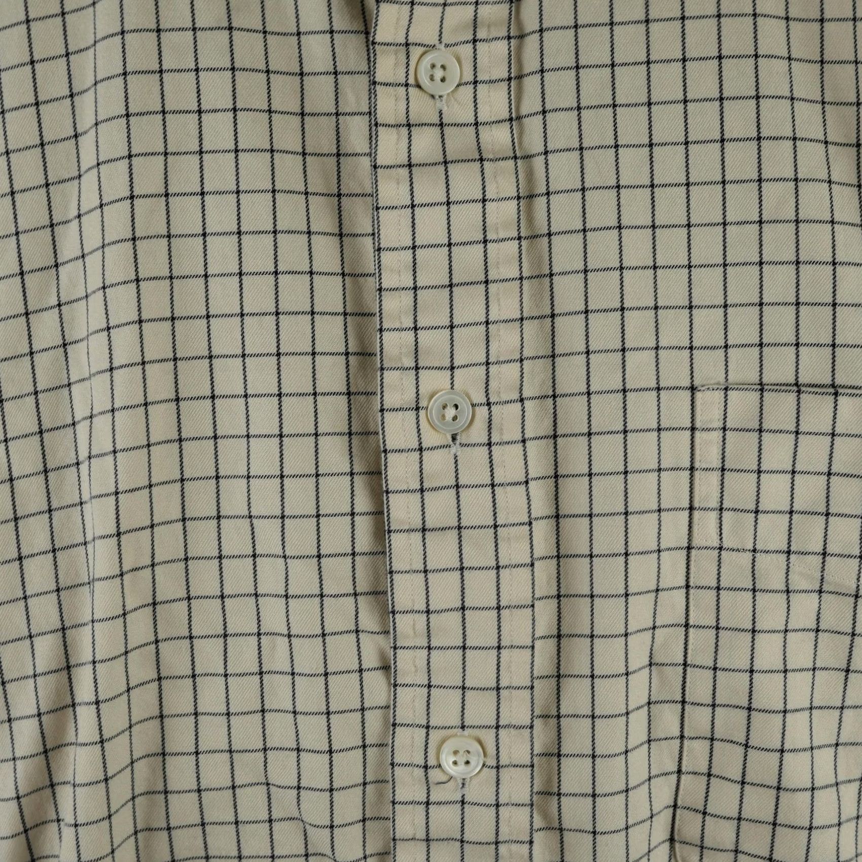 Ralph Lauren Ralph Lauren Shirt Mens XL Yellow Check Button Down Long Sleeve Blake Cotton Size US XL / EU 56 / 4 - 2 Thumbnail