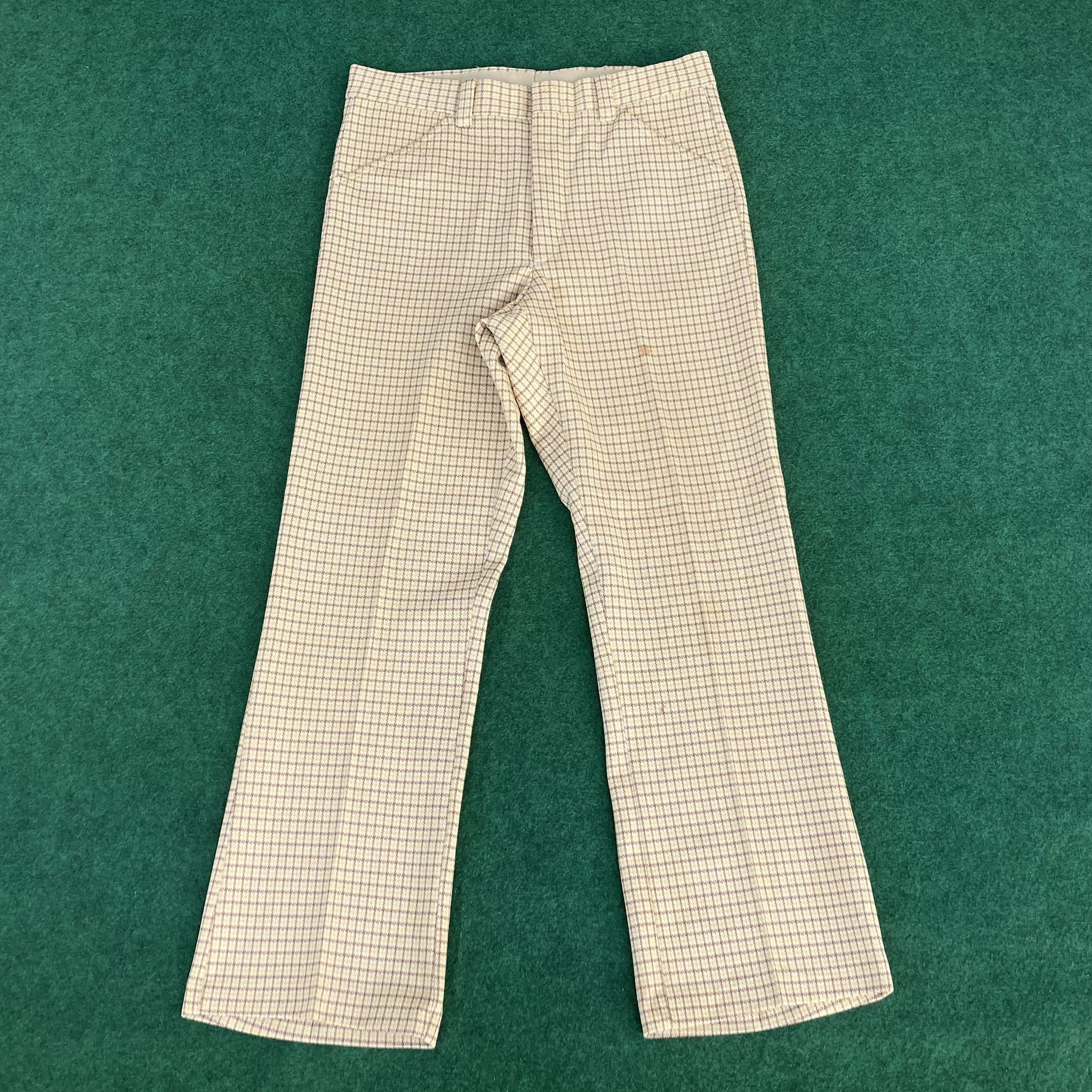 Vintage Vtg Starpress Zipper Talon Flared 70s 80s Bootcut Jeans Size US 32 / EU 48 - 1 Thumbnail