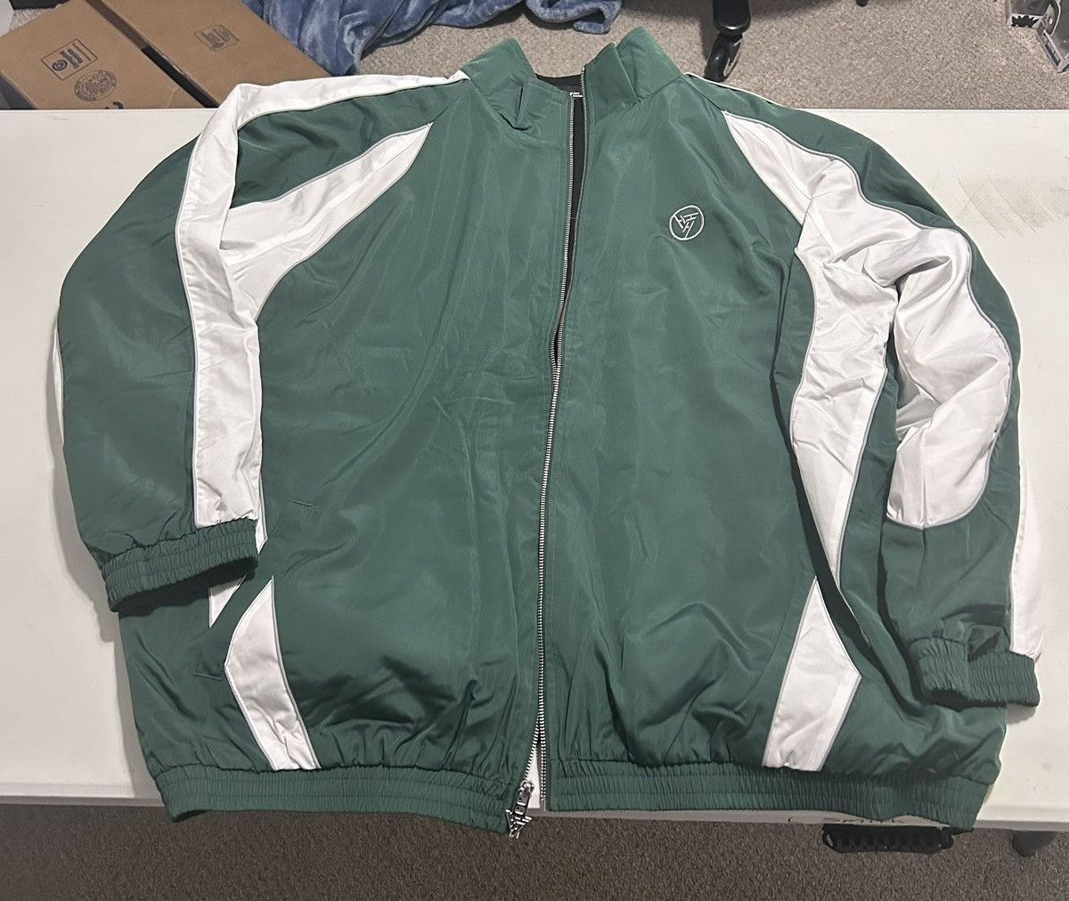 Hypland XXXL Hypland Green Fleece Zip Up Jacket Size US XXL / EU 58 / 5 - 1 Thumbnail