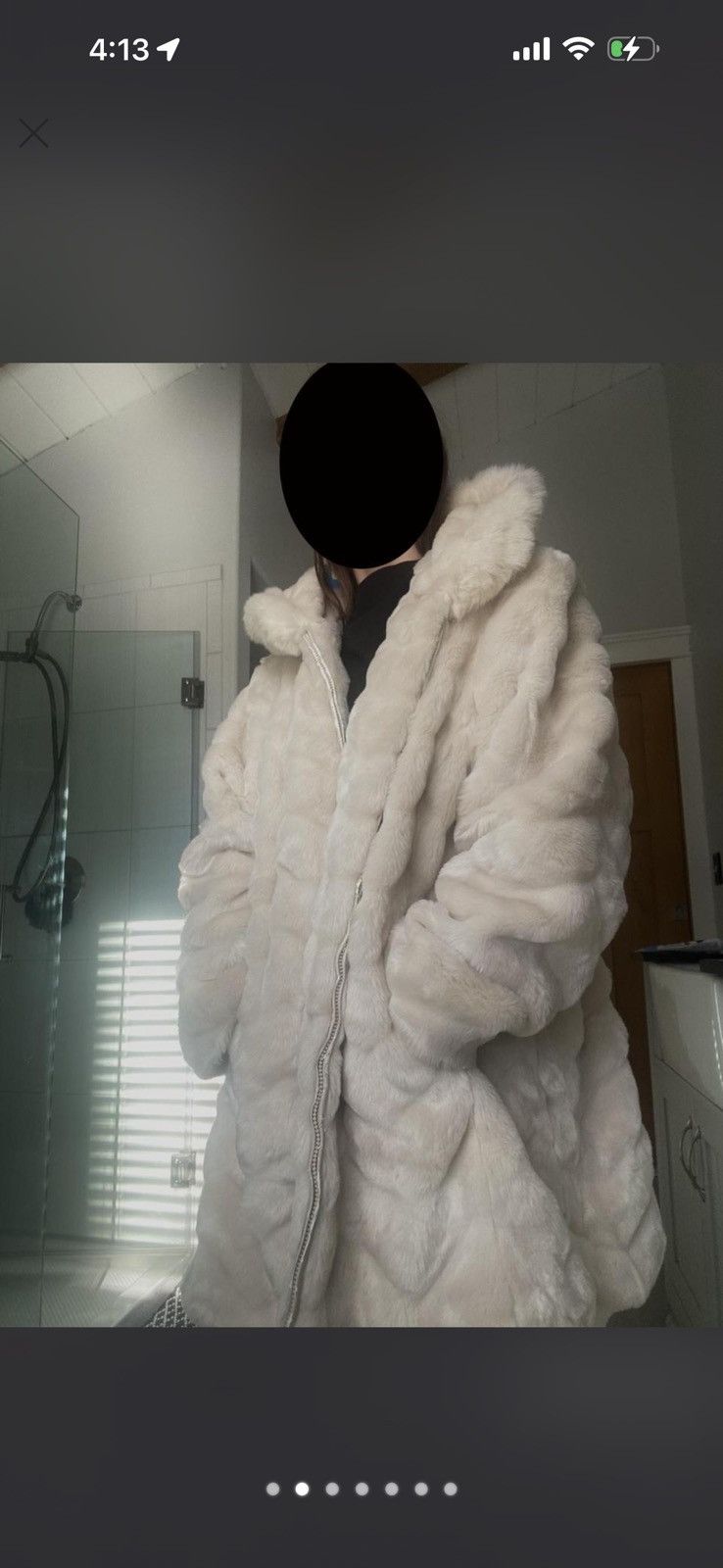 Other faux fur coat with hood Size XL / US 12-14 / IT 48-50 - 1 Thumbnail