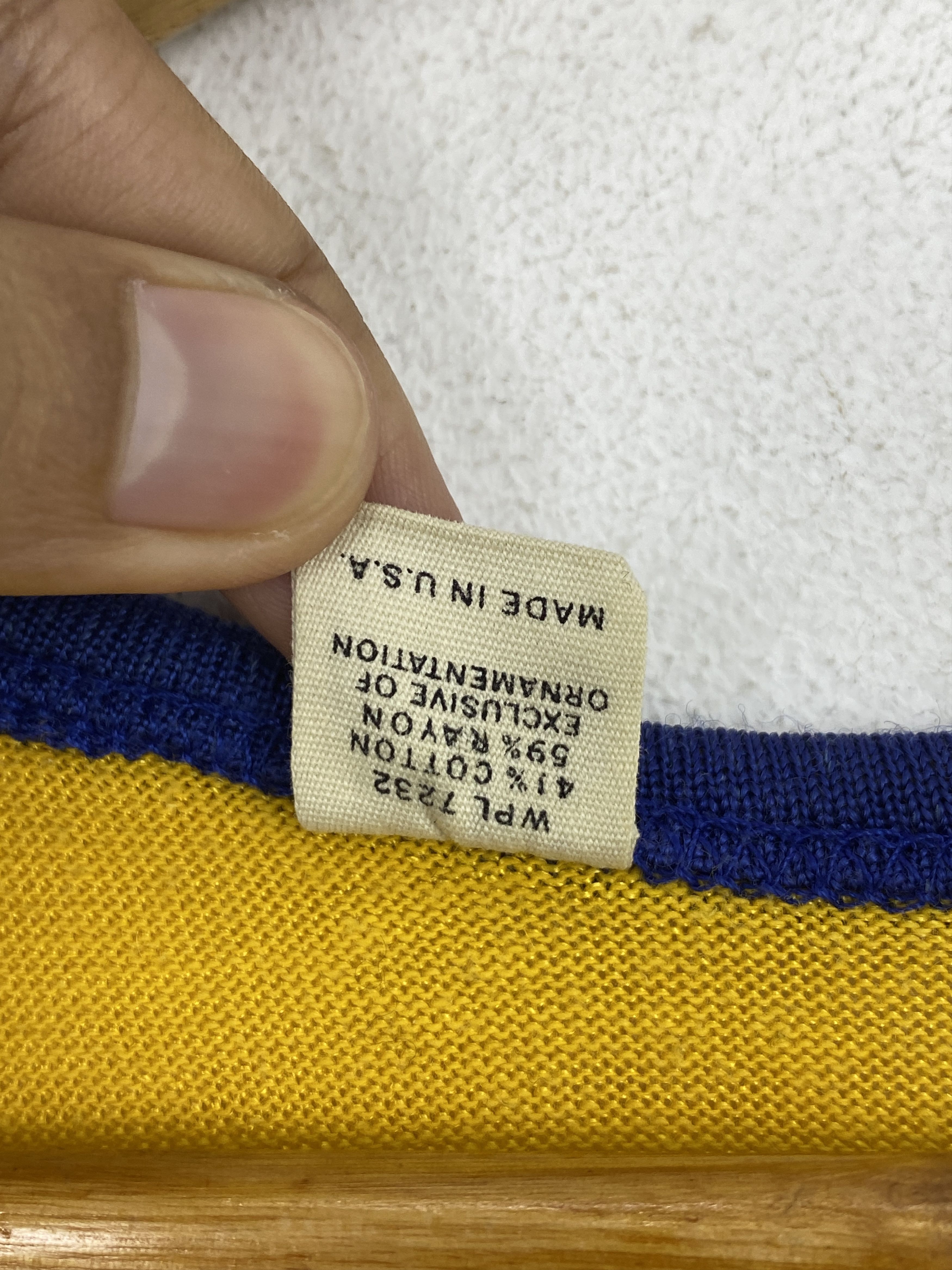 Russell Athletic Vintage 70s Russell Southern Company Jersey TA0537 Size US XL / EU 56 / 4 - 6 Thumbnail