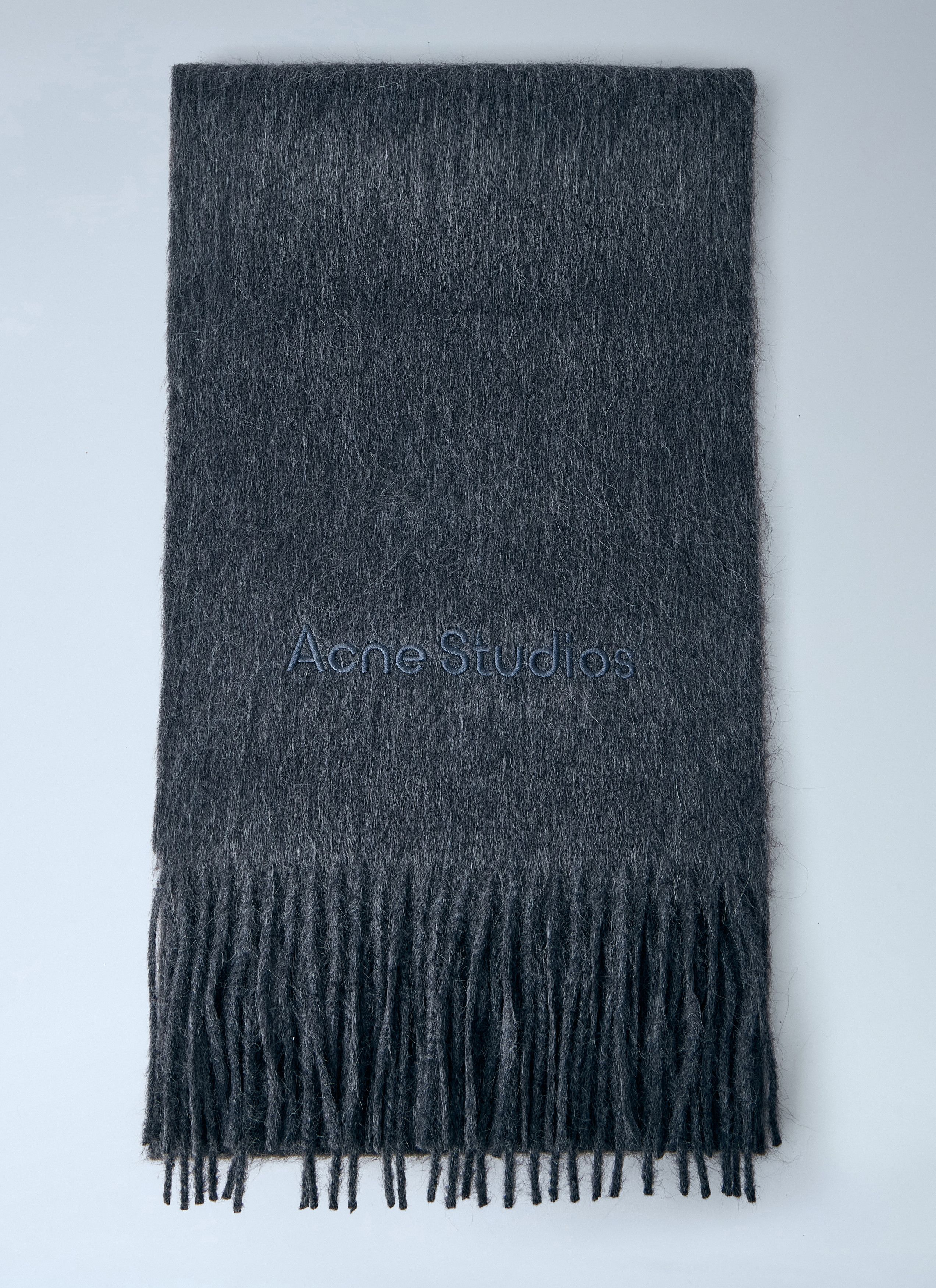 Acne Studios Logo Wool Scarf Size ONE SIZE - 1 Thumbnail