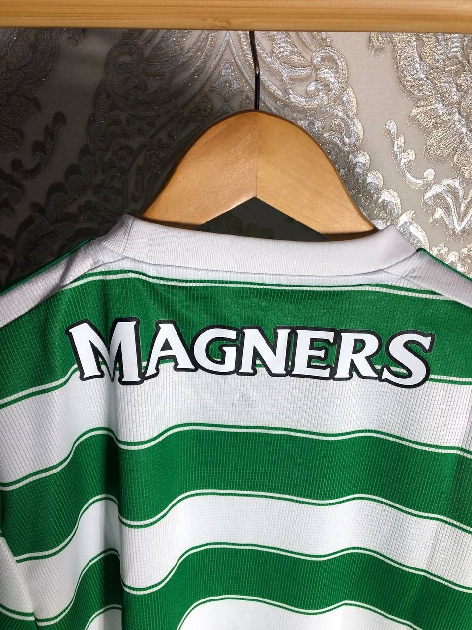 Vintage VERY RARE ADIDAS FC CELTIC SCOTLAND SOCCER JERSEY Y2K 90s Size US M / EU 48-50 / 2 - 8 Thumbnail