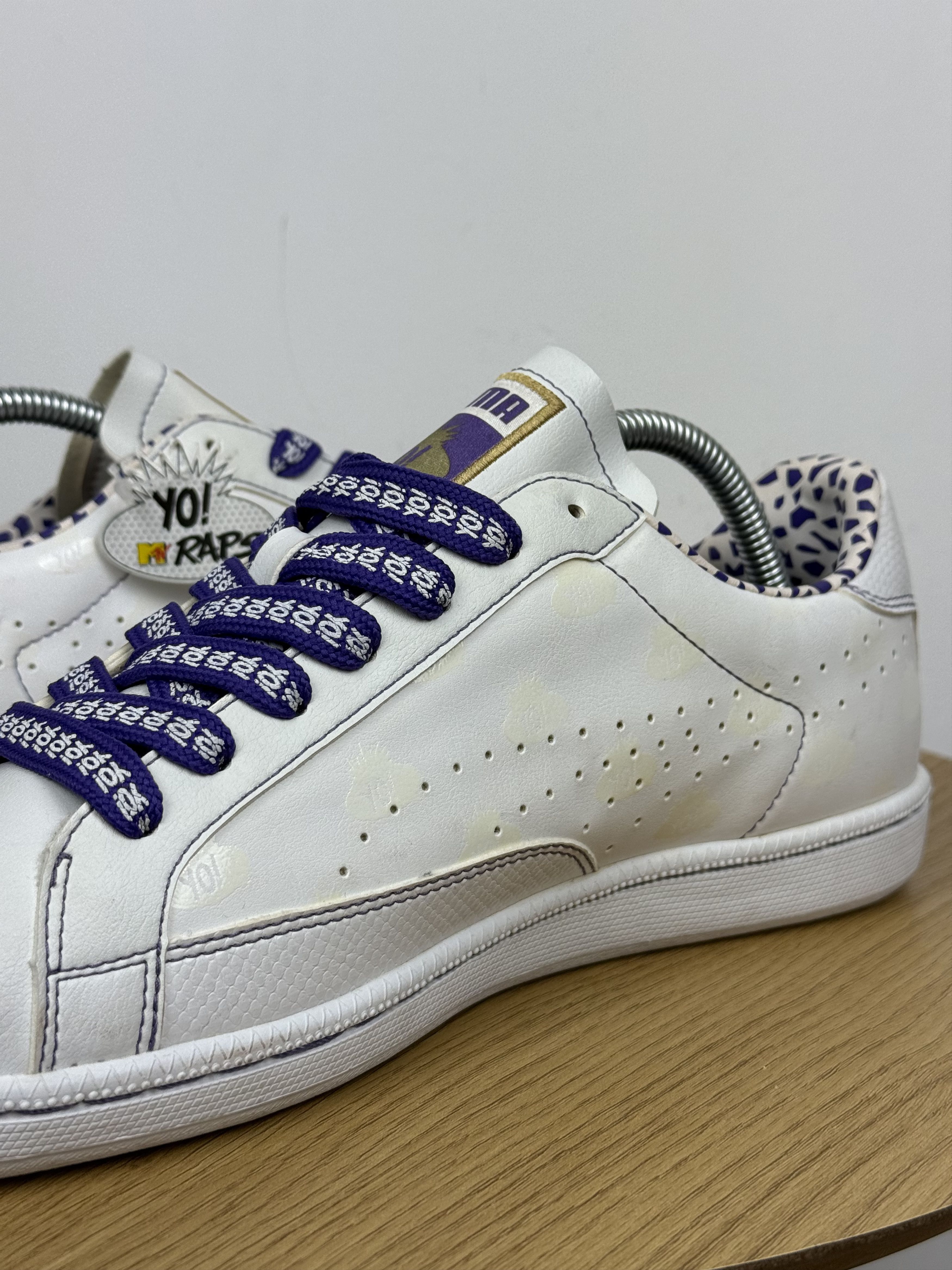 Puma RARE Puma Suede X Yo! MTV Raps Shoes EUR 42.5 Size US 9.5 / EU 42-43 - 9 Thumbnail