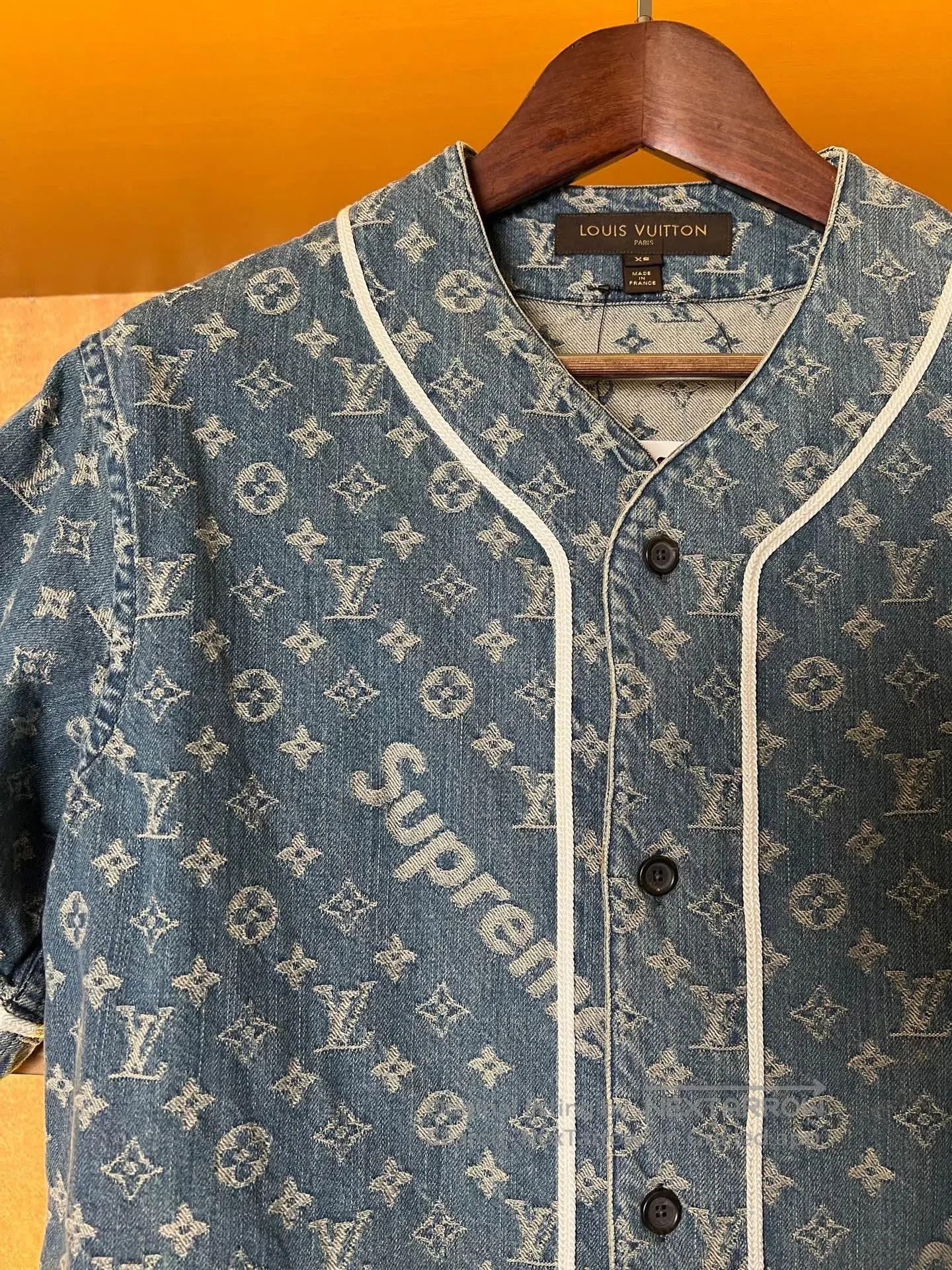 Louis Vuitton Louis Vuitton Blue Baseball Jacket| Size US XS / EU 42 / 0 - 4 Thumbnail