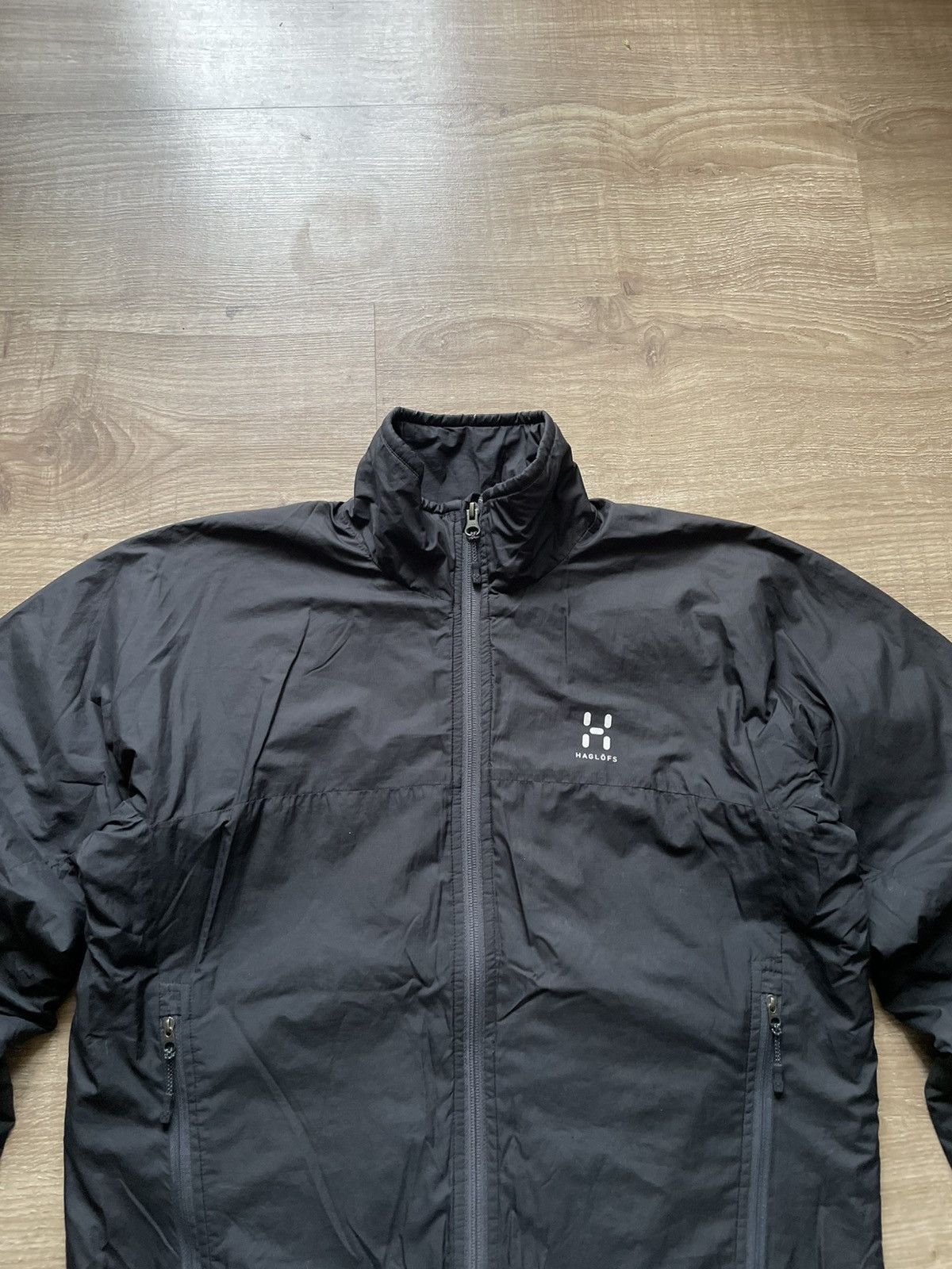 Haglofs Vintage Haglofs Black Outdoor Zip Jacket Mens Size US S / EU 44-46 / 1 - 2 Thumbnail