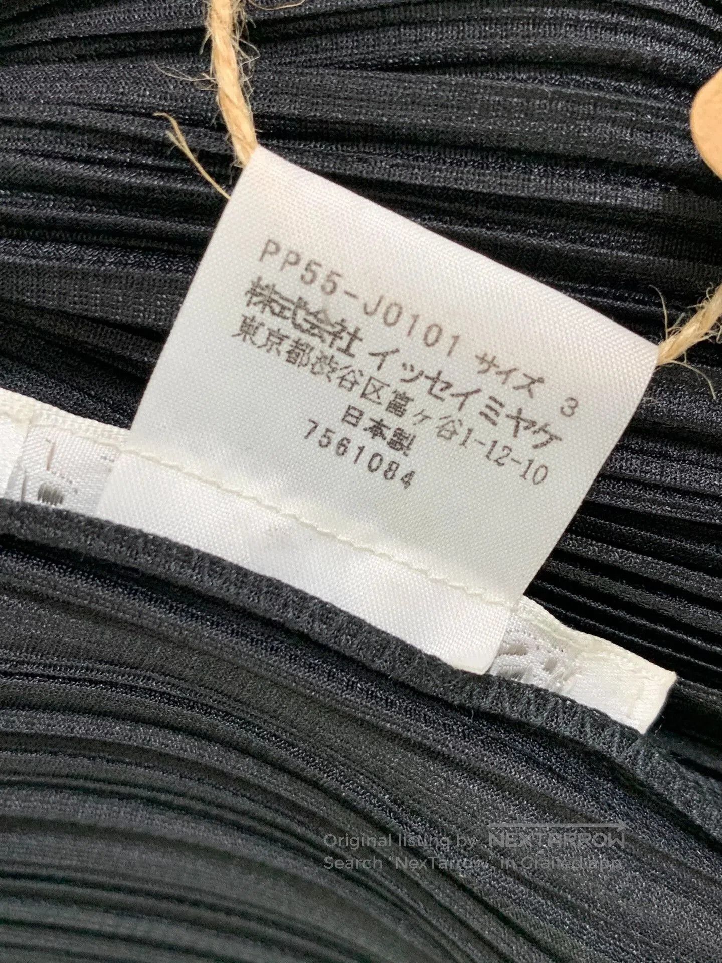 Issey Miyake Pleats Please Tops with Wrinkles.